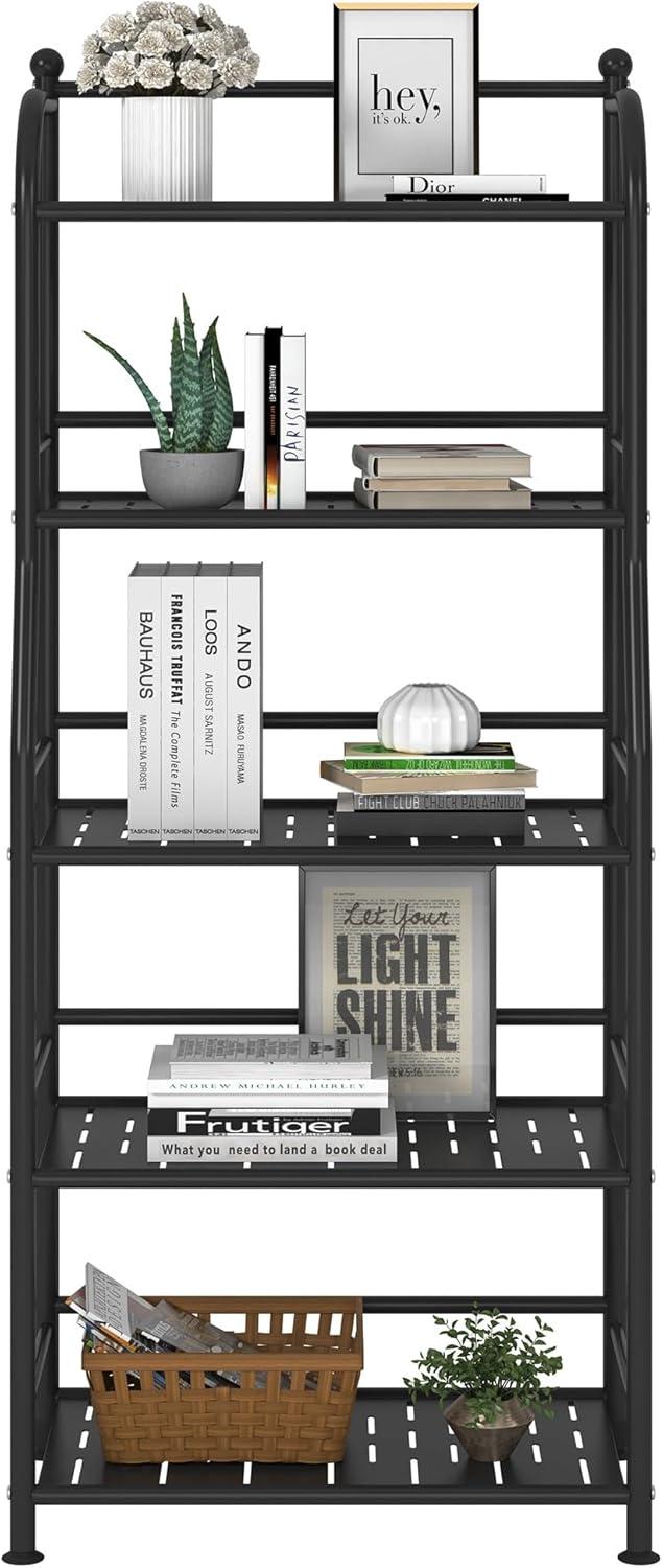 Rebrilliant Metal Shelf Storage Shelves, Living Room Shelves, Corner Kitchen Storage Shelves, Indoor Plant Shelves