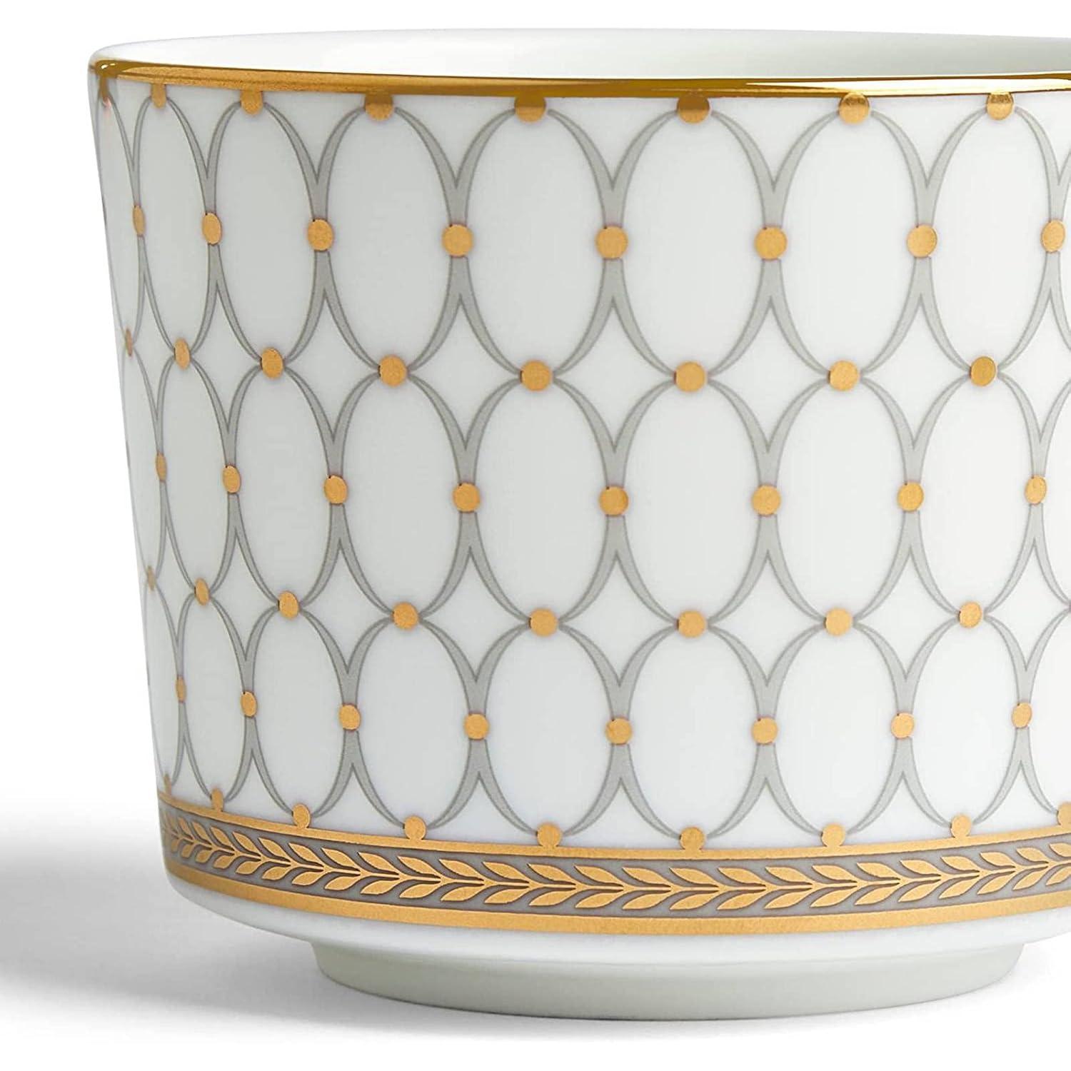 Wedgwood Renaissance Grey Teacup & Saucer, 6.8 oz, Multi