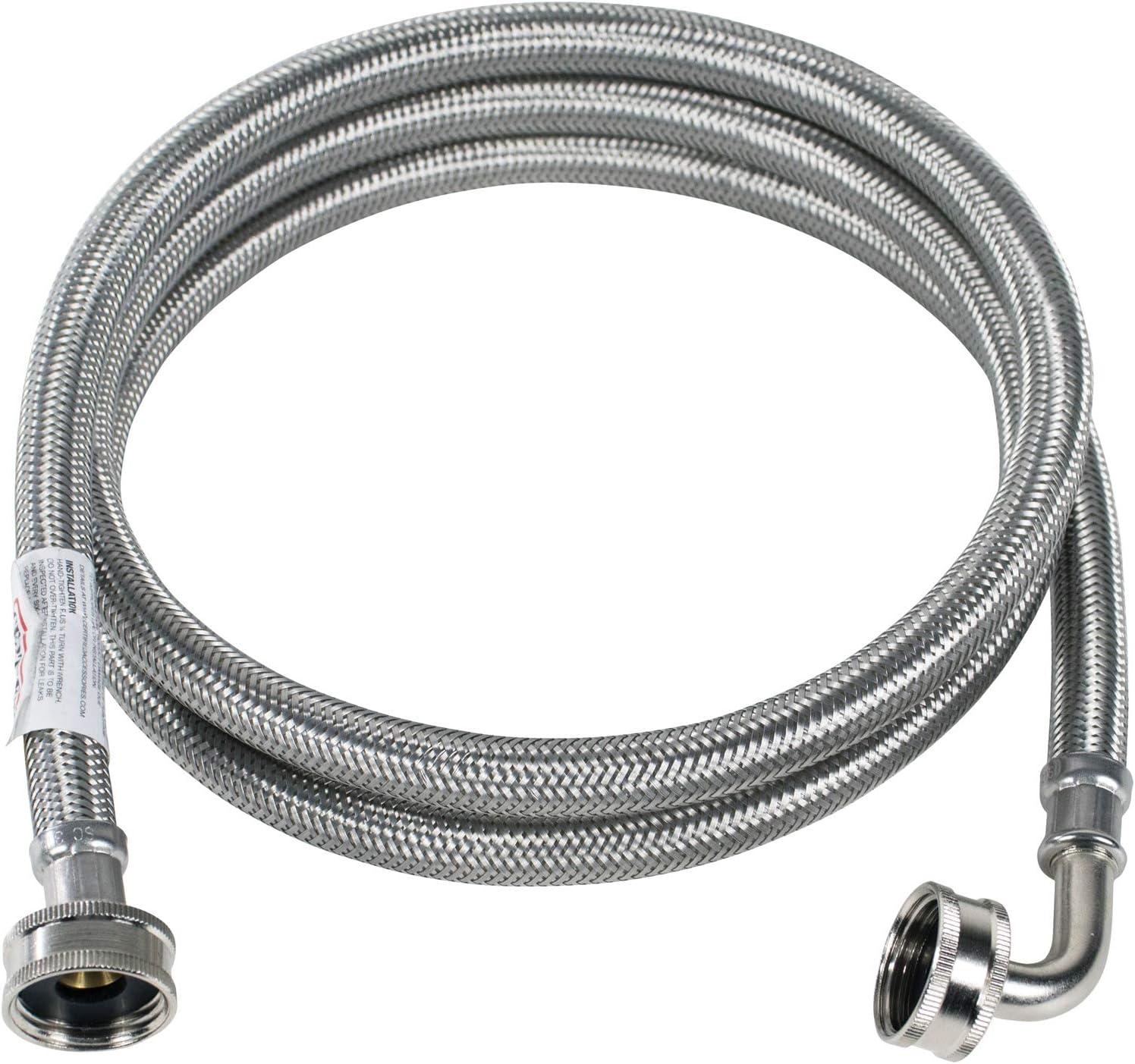 Certified Appliance WM72SSL Stainless Steel Washing Machine Hose, 6ft