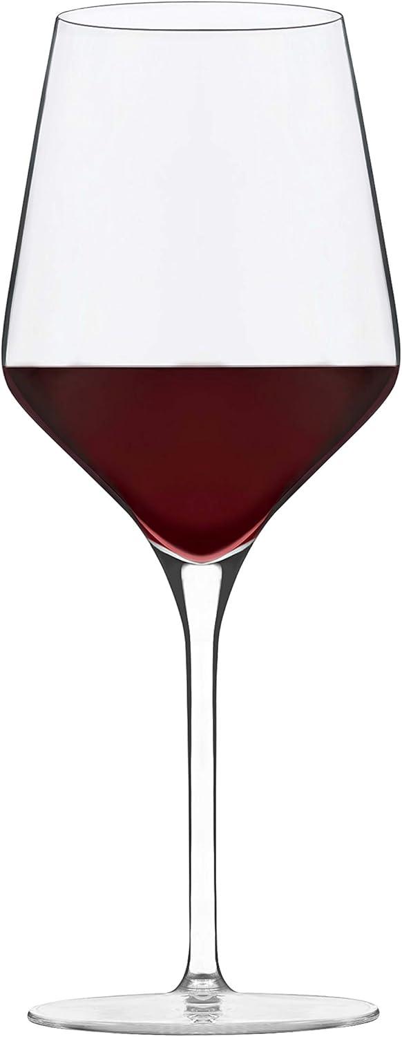 Greenwich Signature Angular Bowl 16-Ounce Wine Glasses Set of 4