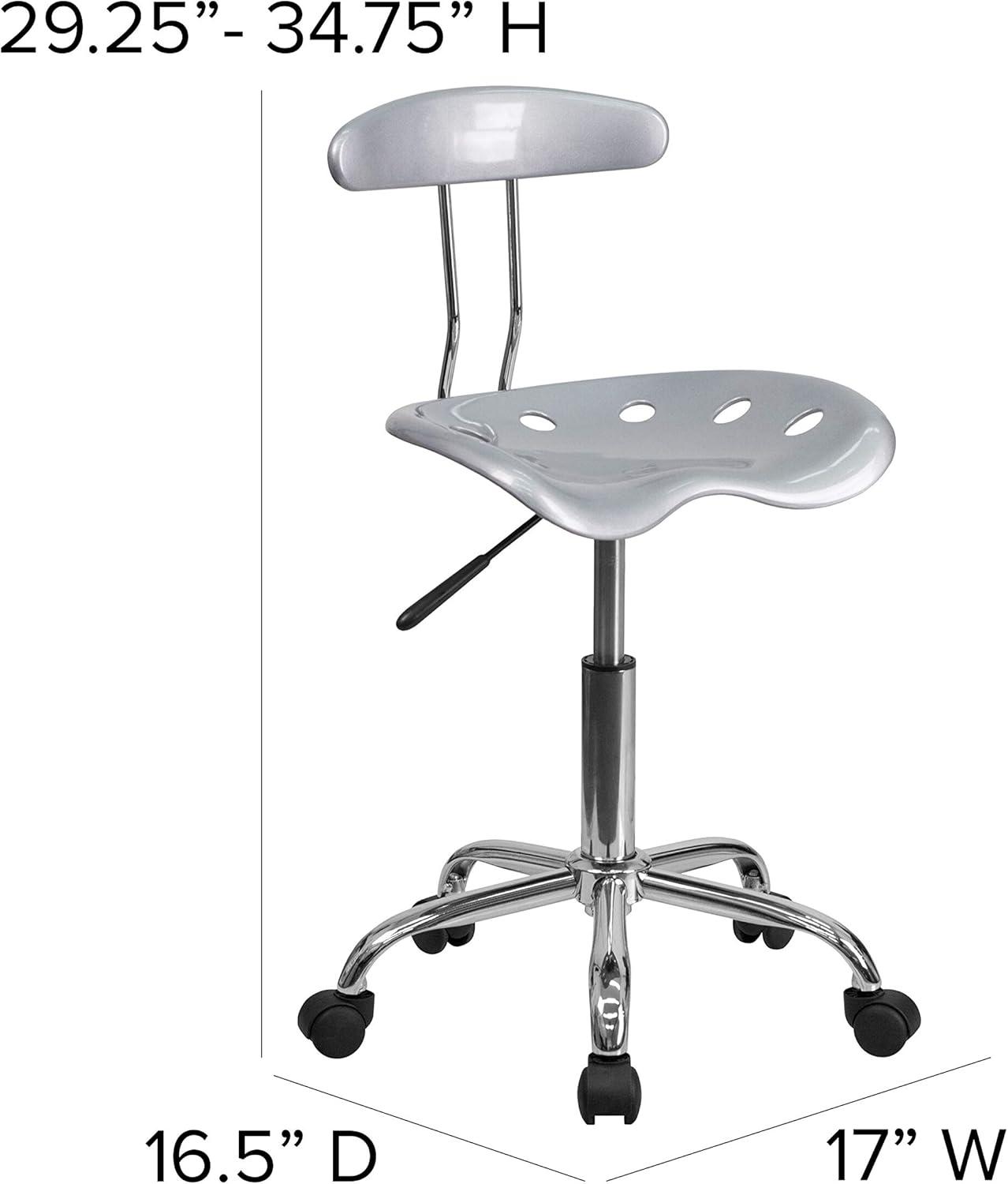 Bonavant Adjustable Swivel Chair for Desk and Office with Tractor Seat