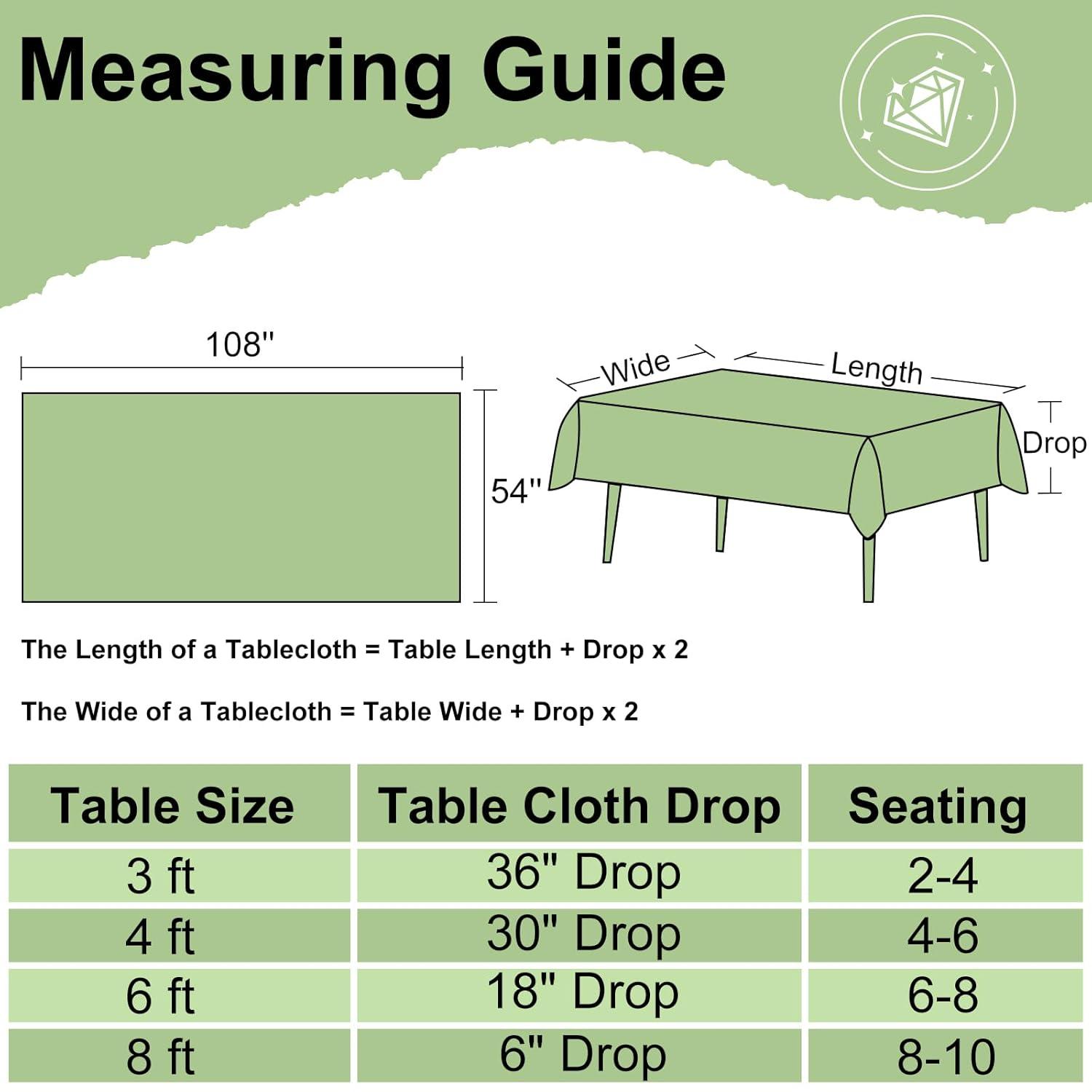 Grandipity Disposable Tablecloth (Set of 6)