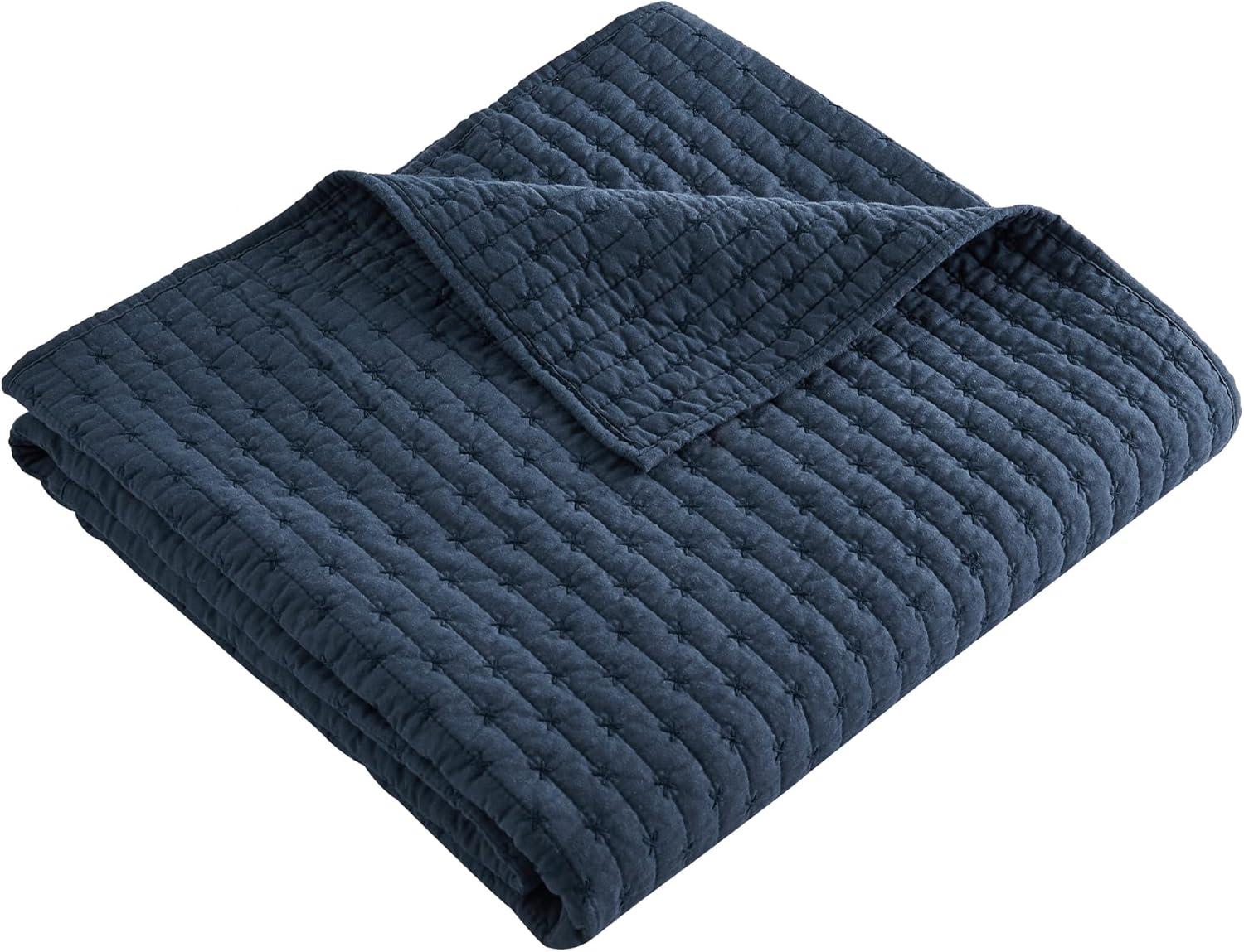 Cross Stitch Quilted Throw - Levtex Home