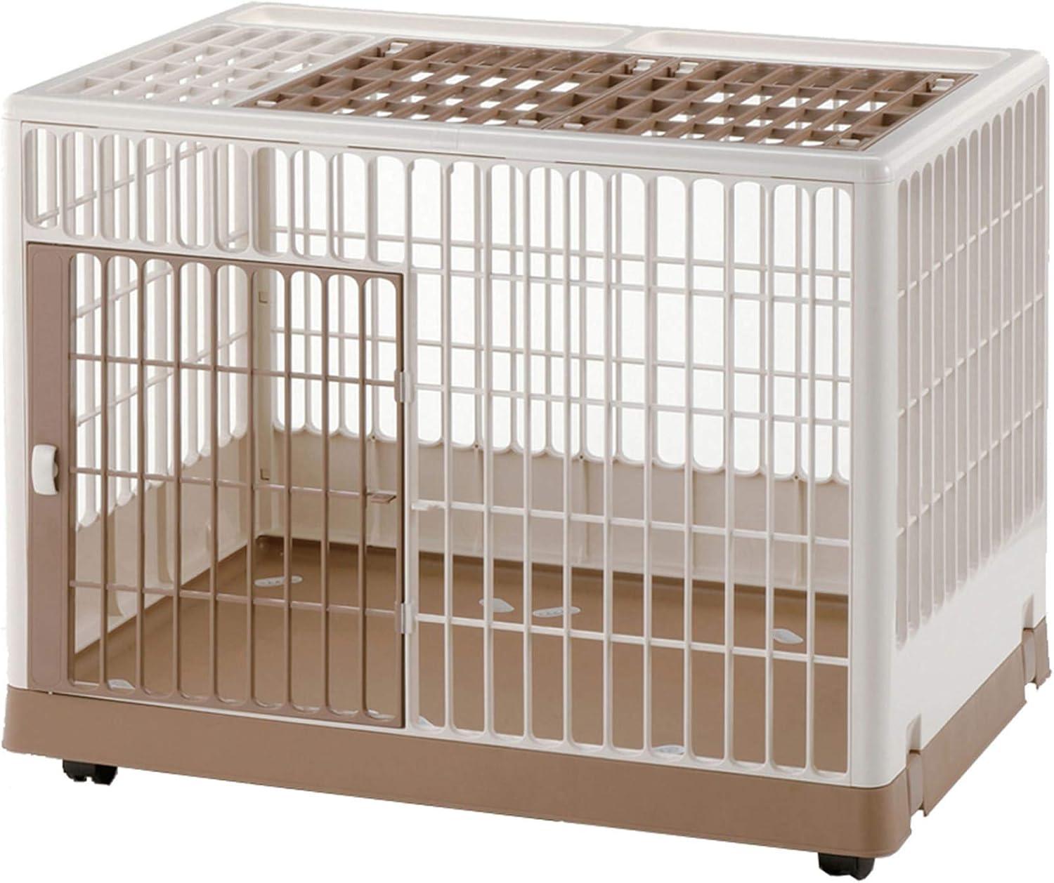 Richell Plastic Pet Crate with 2 Doors