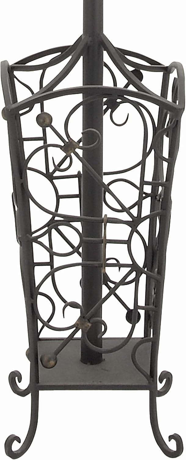 Metal Scroll Footed Umbrella Stand - Olivia & May