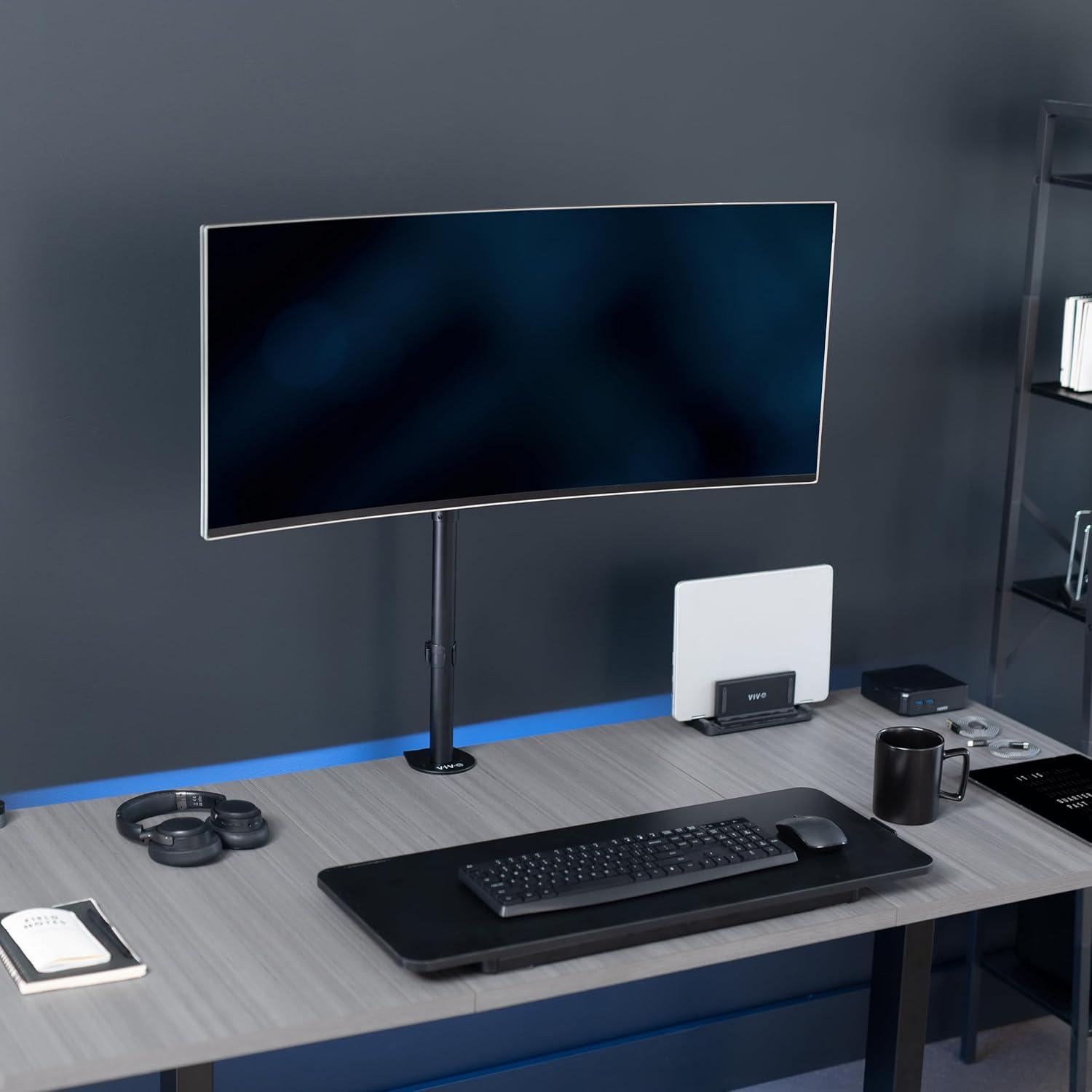 Vivo Single Monitor Extra Tall Desk Mount