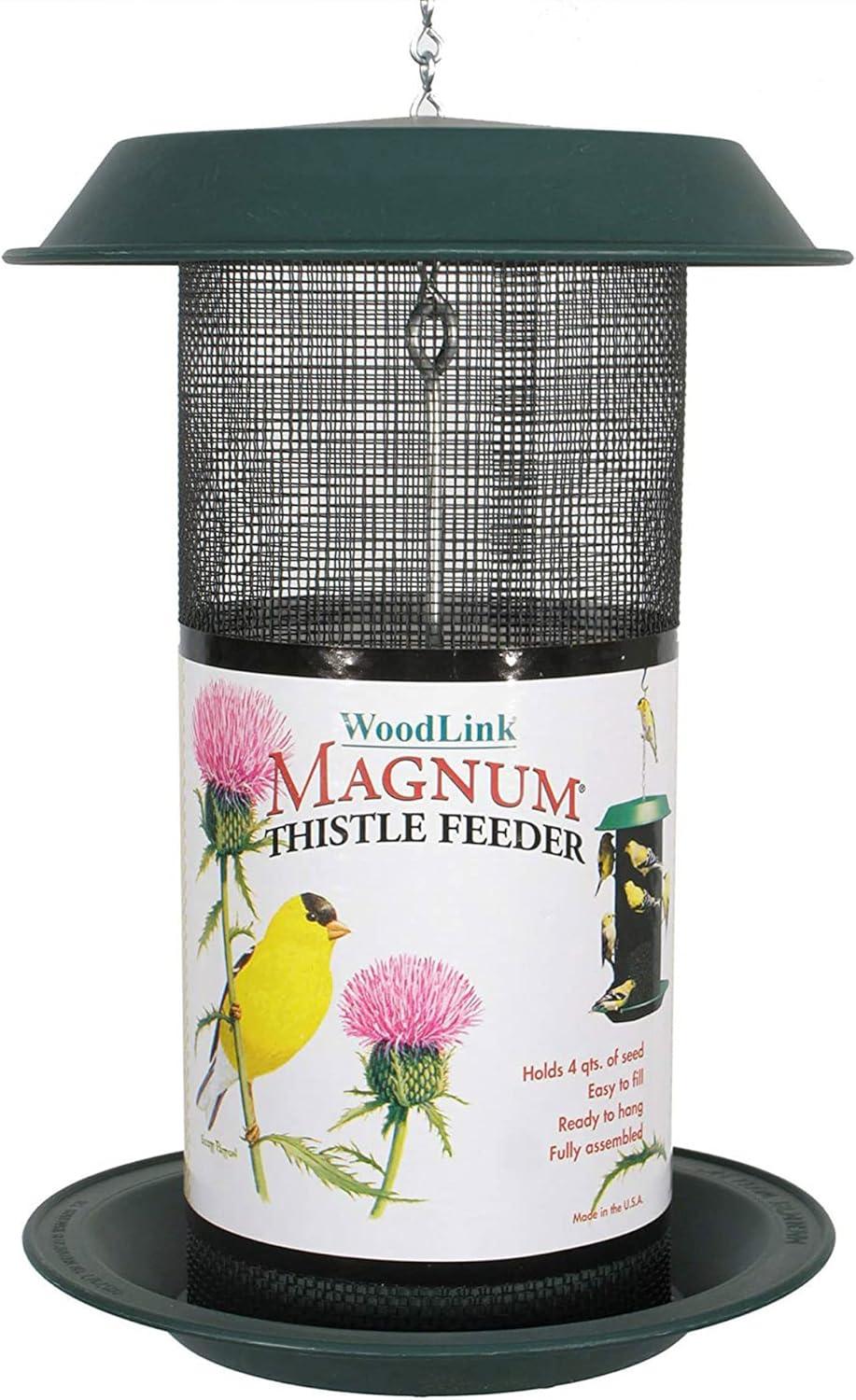 Woodlink Audubon Series Magnum Thistle Feeder 4 Qt.