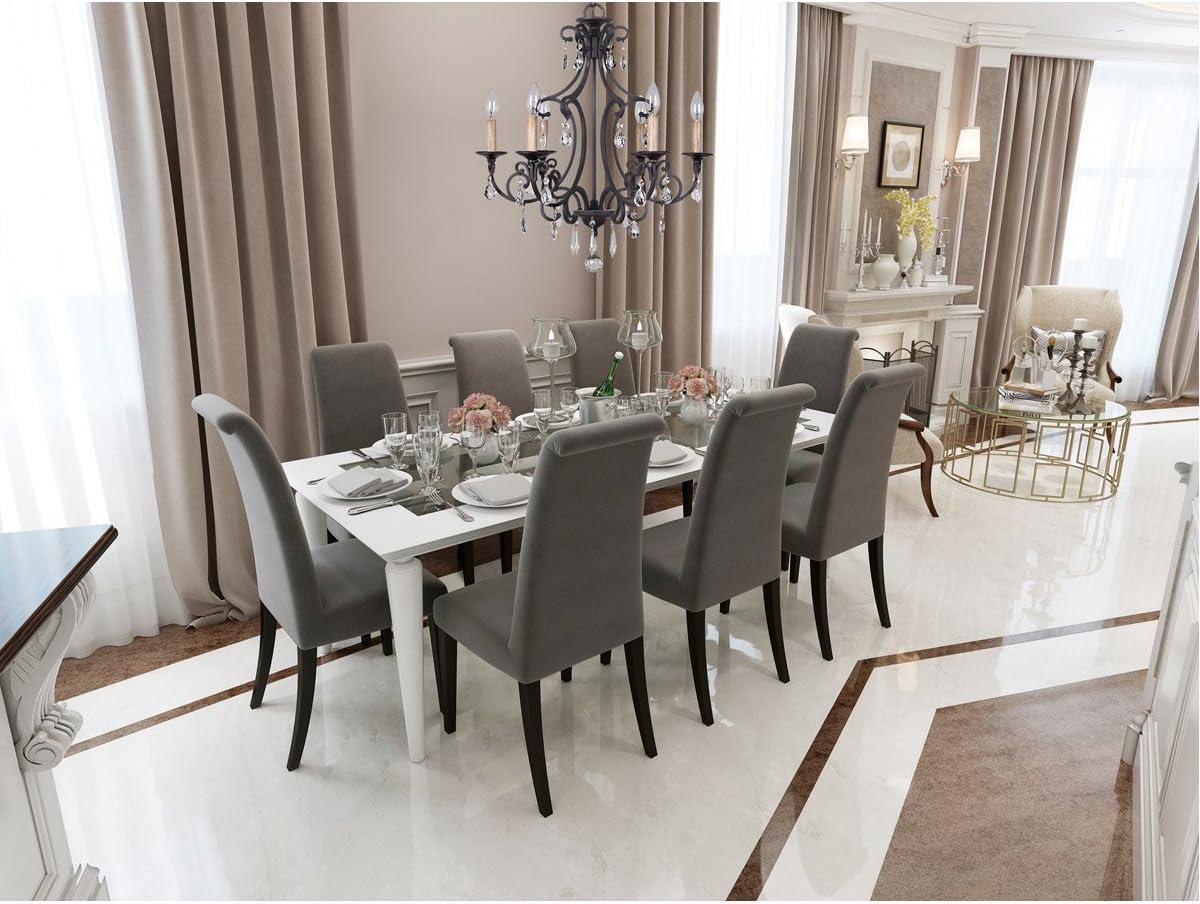 38926-MBK-Craftmade Lighting-Bentley - Six Light Chandelier     -Traditional Installation