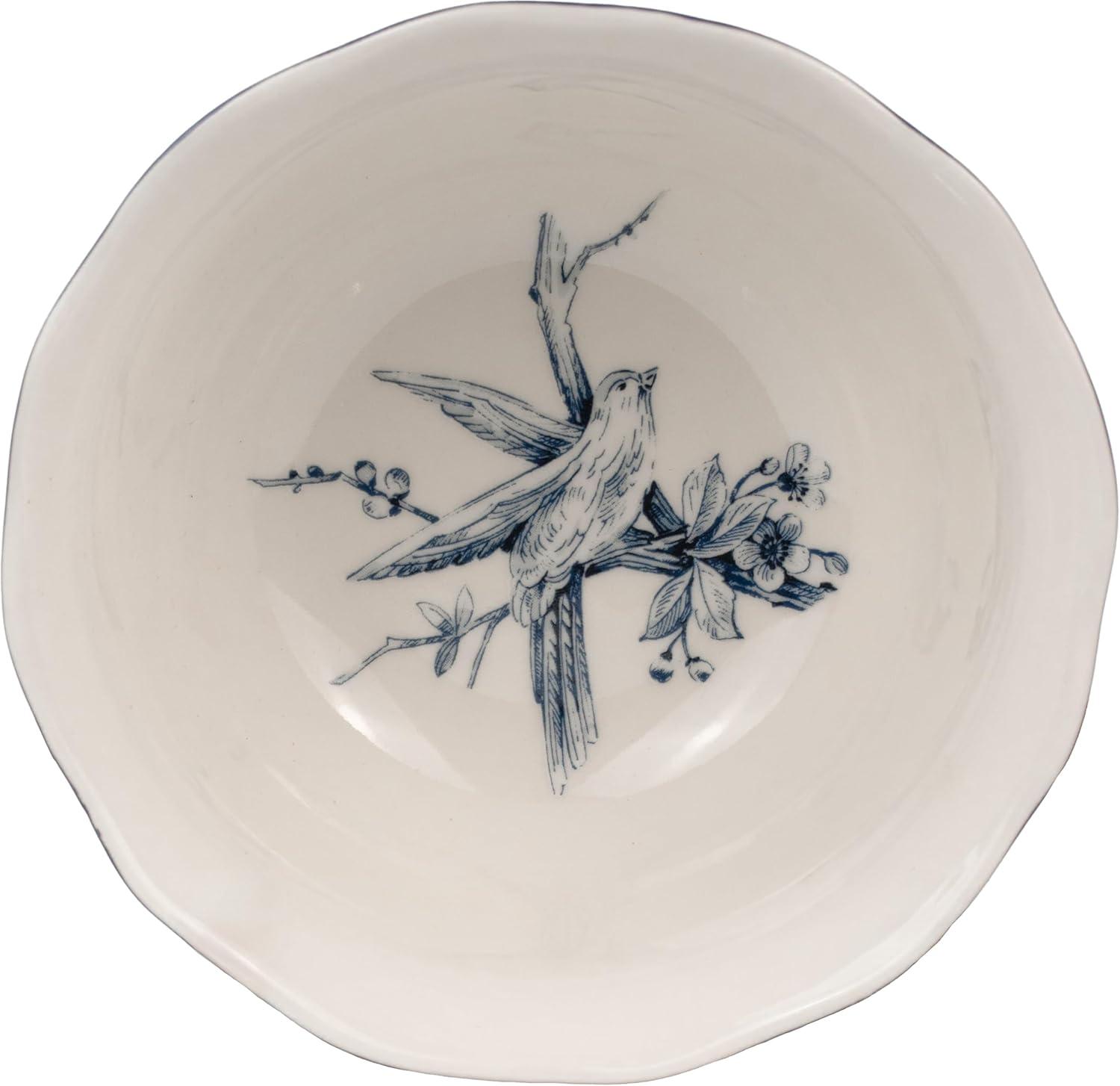 222 Fifth 222 Fifth Adelaide 16-Piece Porcelain Floral Dinnerware Set - Service For 4