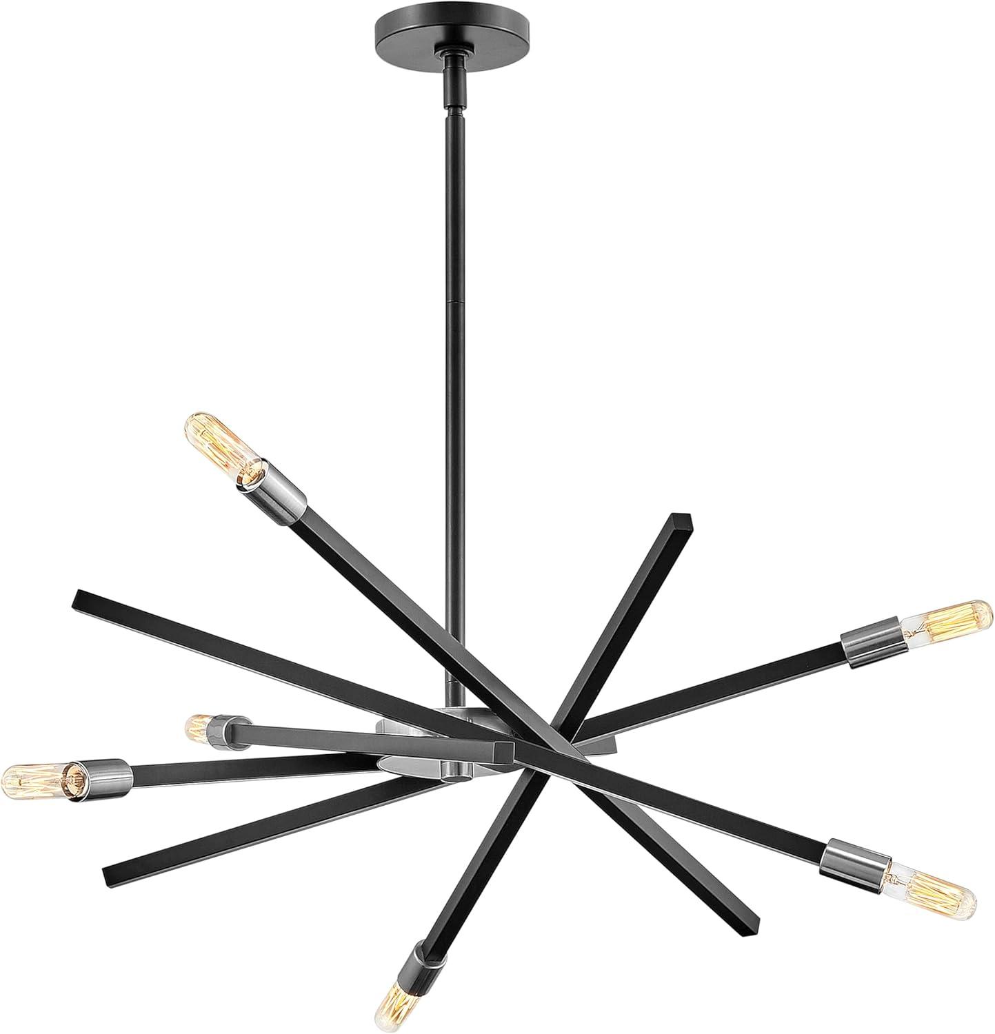 Hinkley Lighting Archer 6 - Light Chandelier in  Satin Black