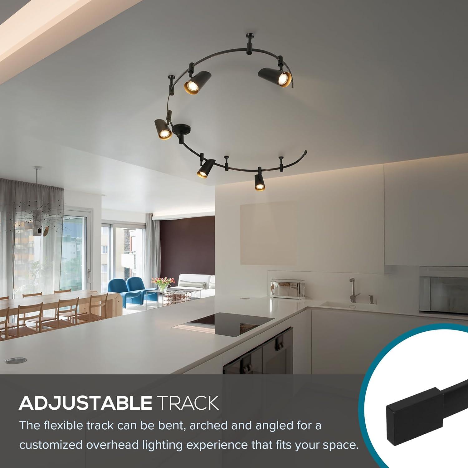 Catalina Lighting Lunar 5-Light LED Flex Track