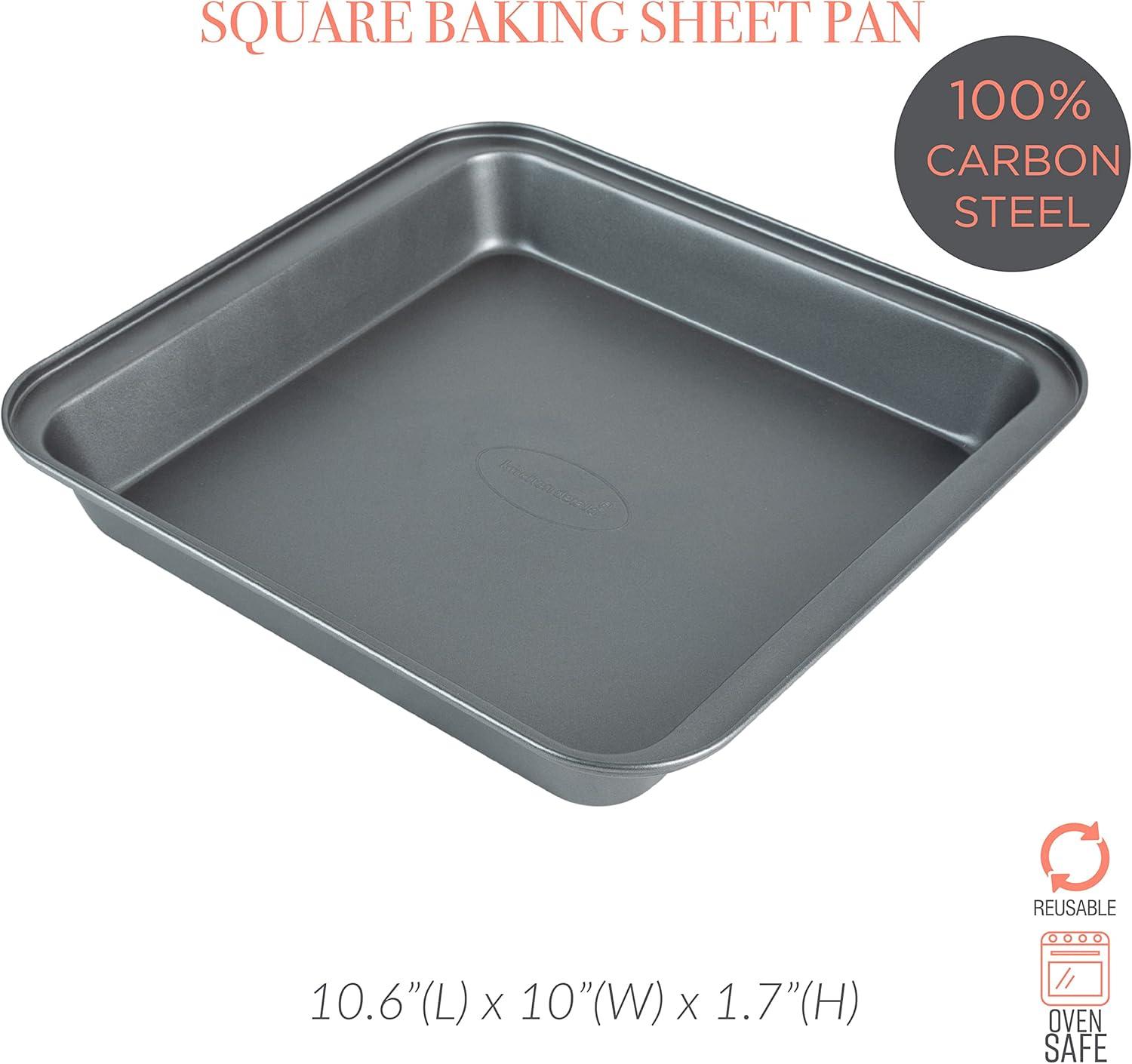 Kitchen Details Square 10" Nonstick Baking Sheet