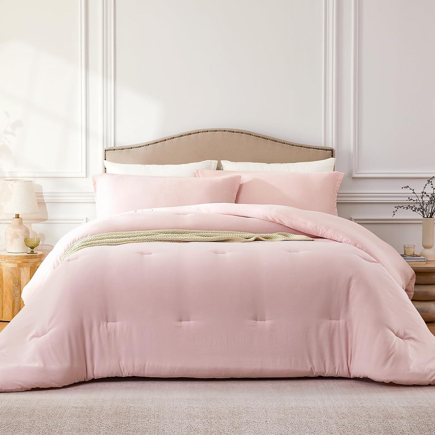 Betsey Johnson Betsey Johnson Solid Reversible Comforter Set