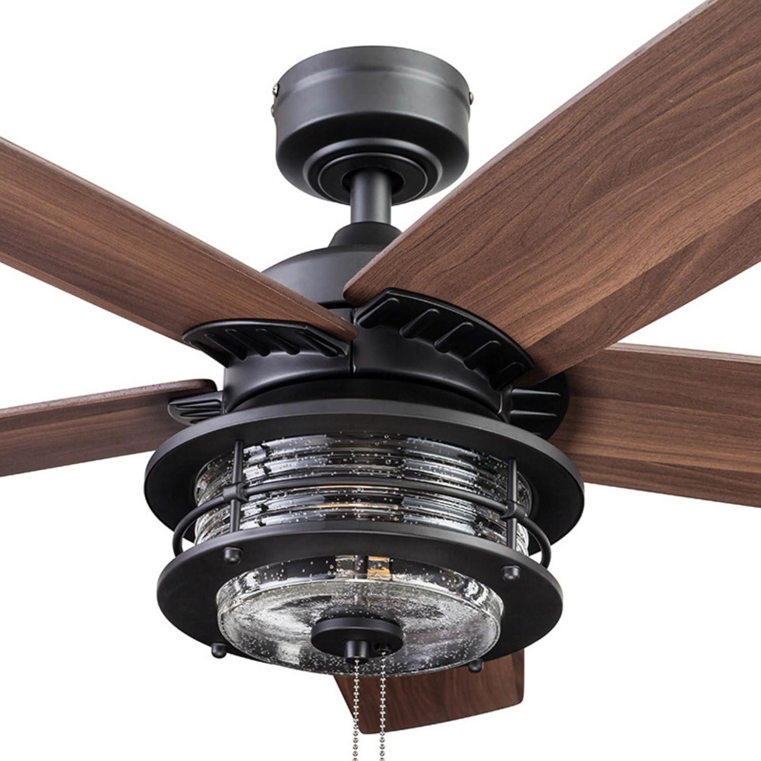 52" Foxhaven 5 - Blade Standard Ceiling Fan with Pull Chain and Light Kit Included