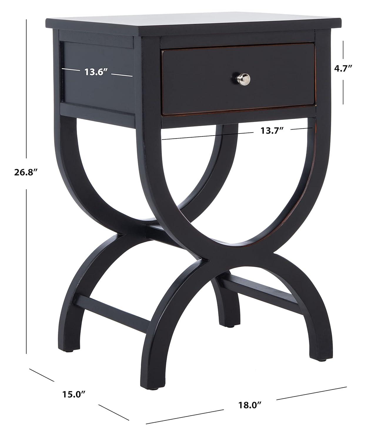 Floris End Table With Storage