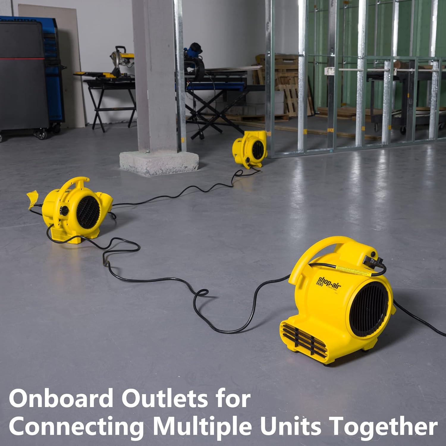 Shop Vac SVU-1032005 Professional 500 Maximum CFM Air Mover