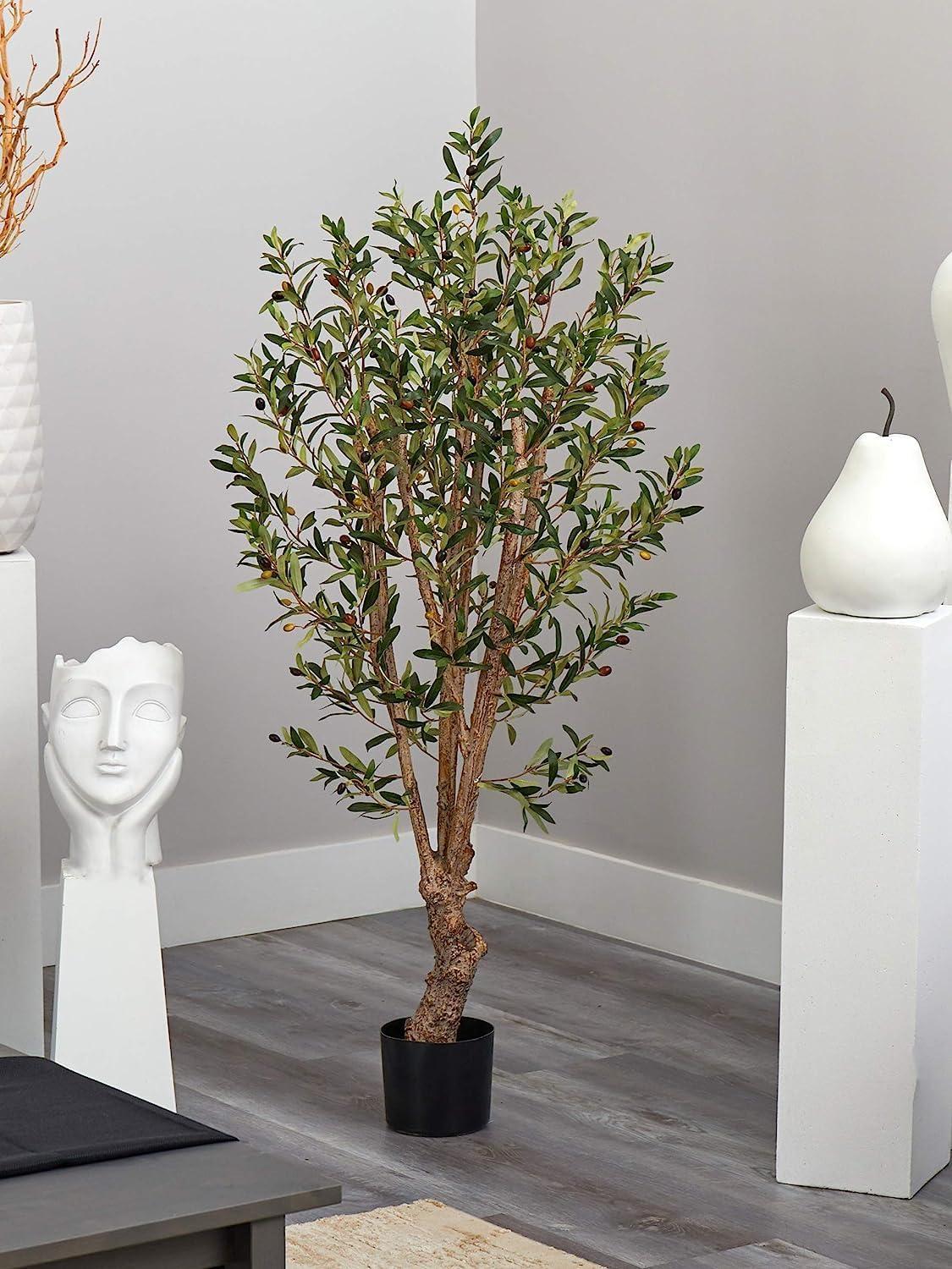 Nearly Natural 5ft. Olive Artificial Tree