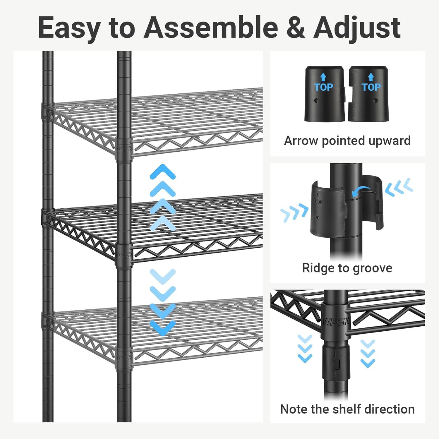 89.8'' Metal Freestanding Garment Rack