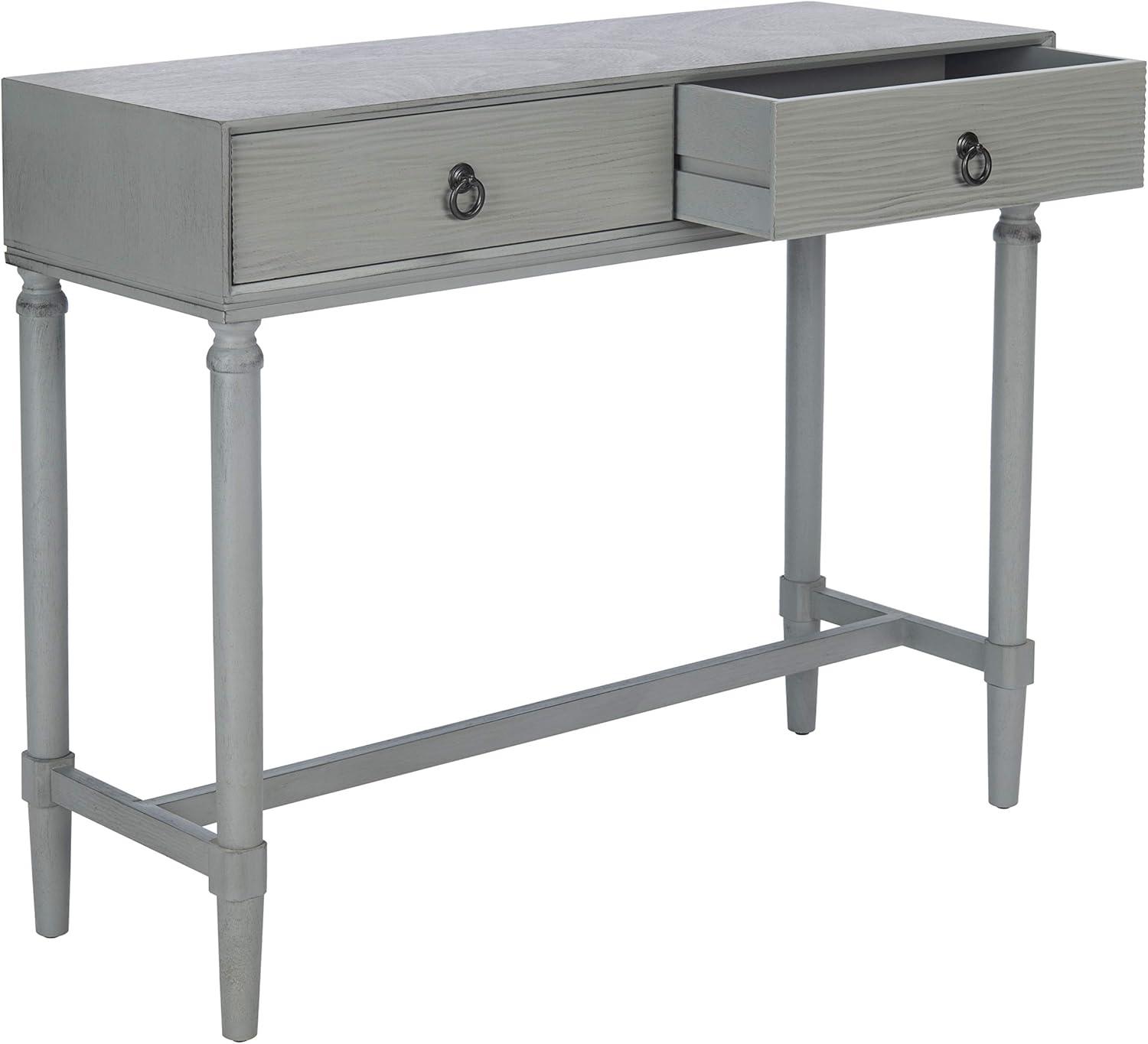 Aliyah 2 Drawer Console Table - CNS5729B - Gray - Safavieh