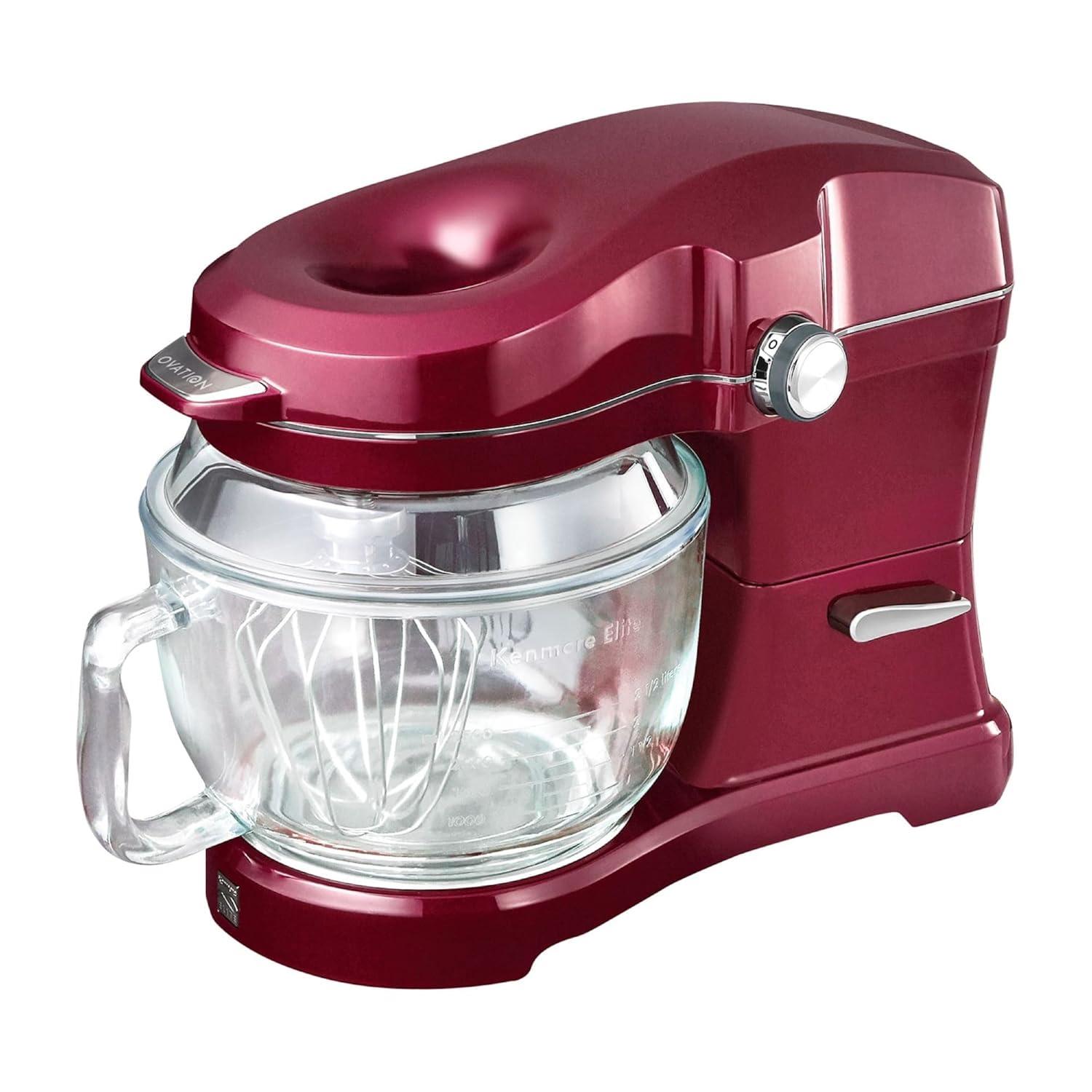 Kenmore KKEOVSMR Kenmore Elite Ovation 5 Qt. Stand Mixer with Pour-In Top, 500W