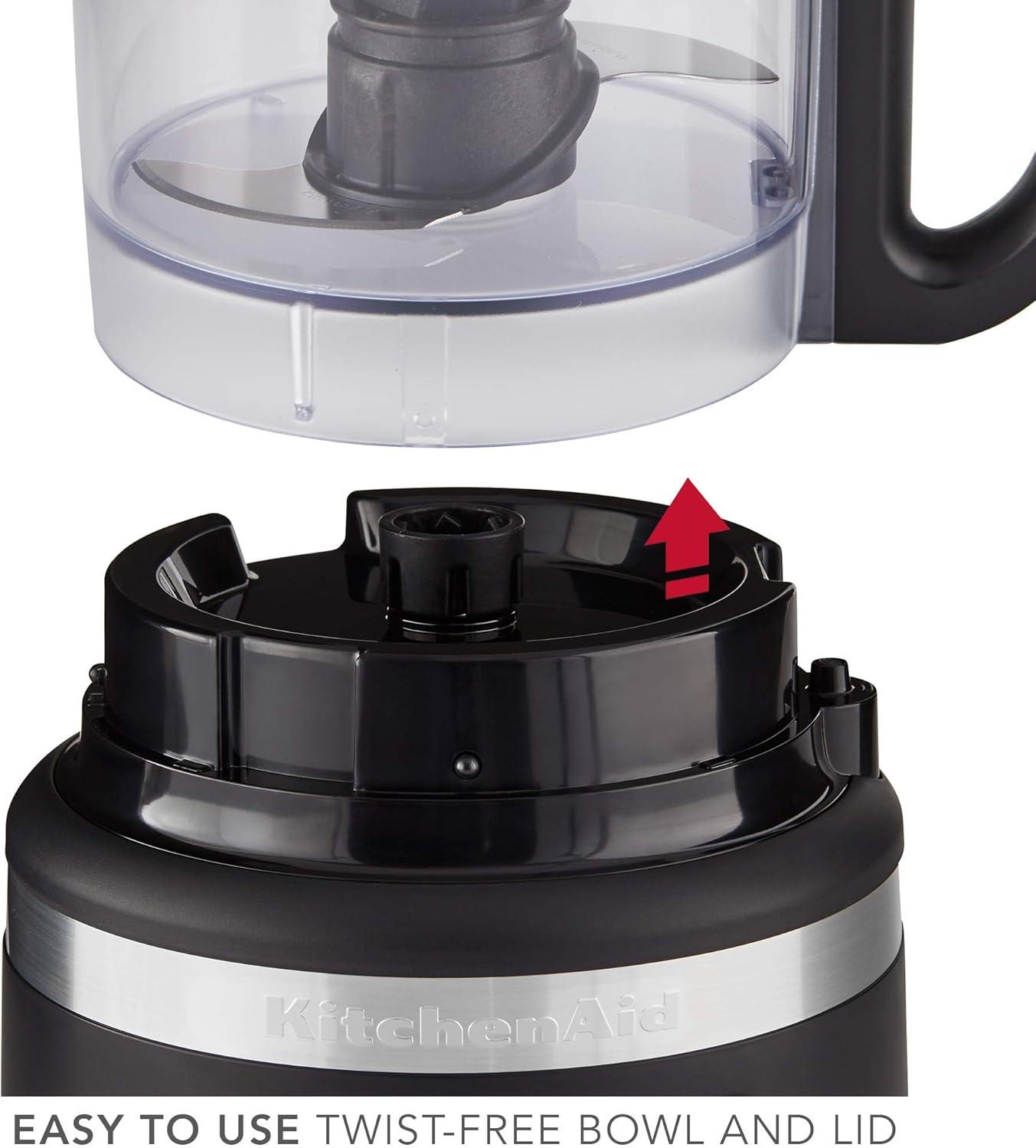 KitchenAid ® Matte Black 7-Cup Food Processor