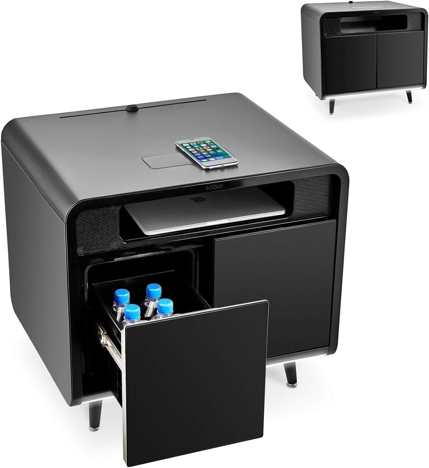 Sobro Smart End Table with Built-In Outlets