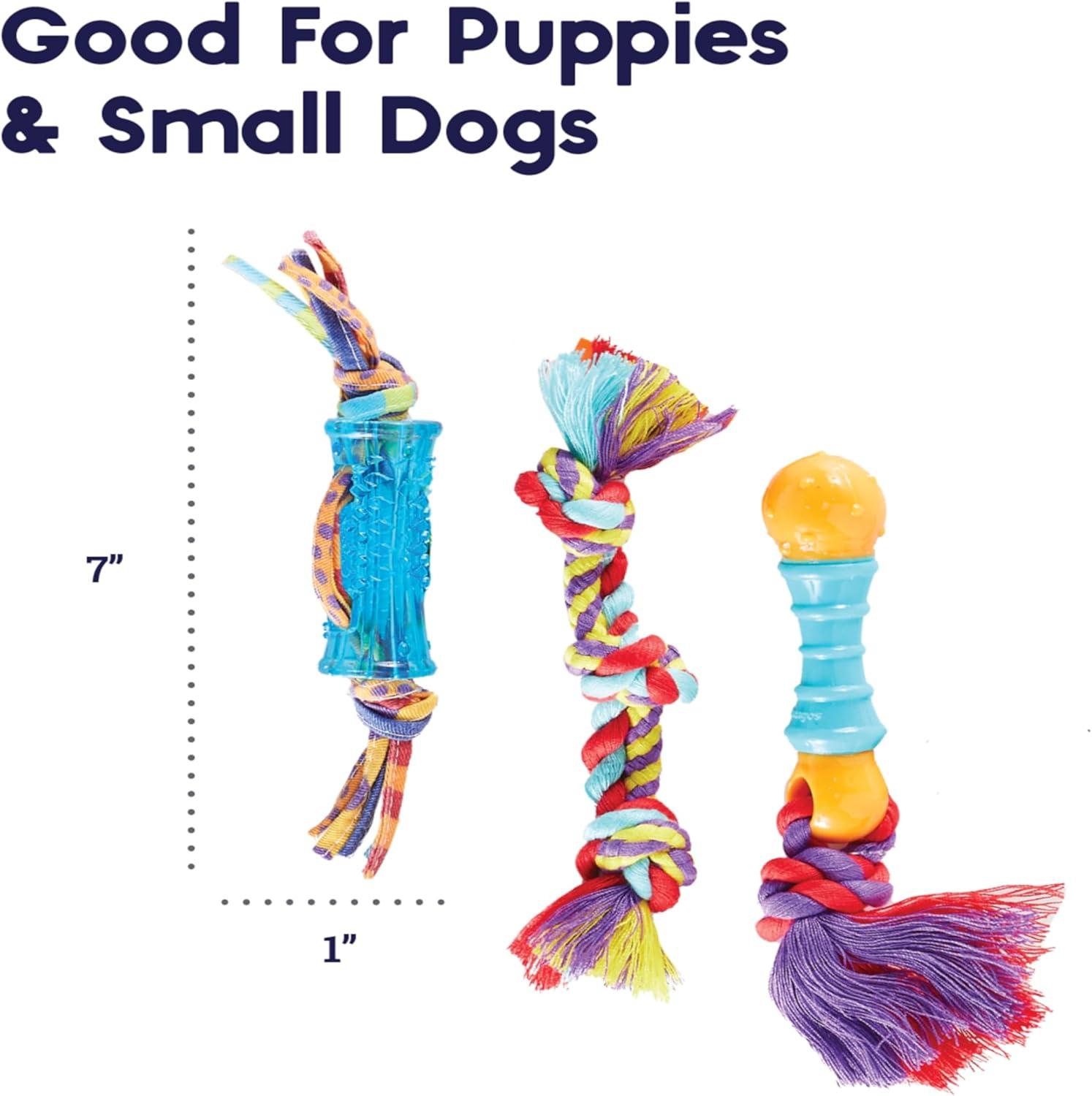 Petstages Orka Mini Dental Dog Chew Toys - 3 Pack
