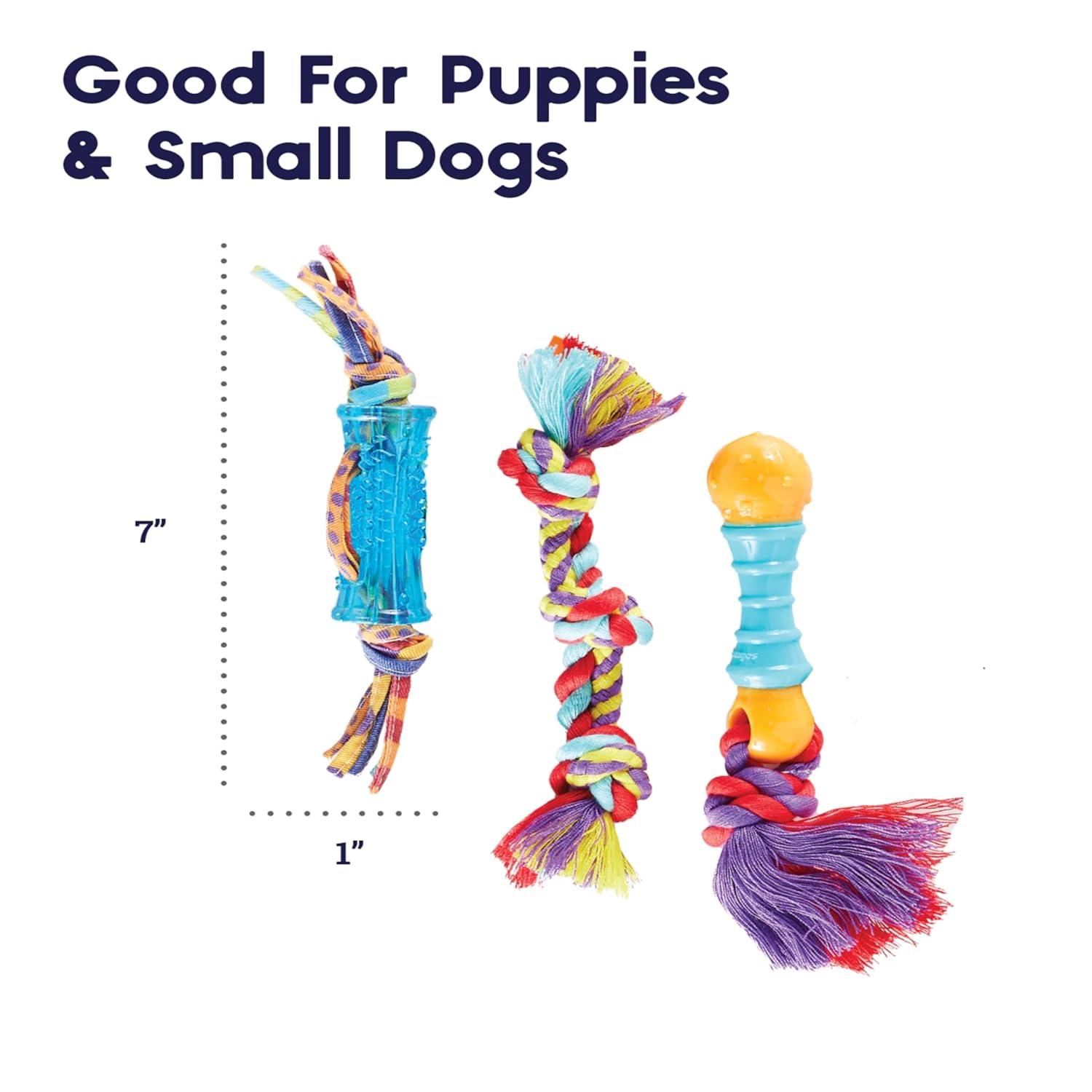 Petstages Orka Mini Dental Dog Chew Toys - 3 Pack