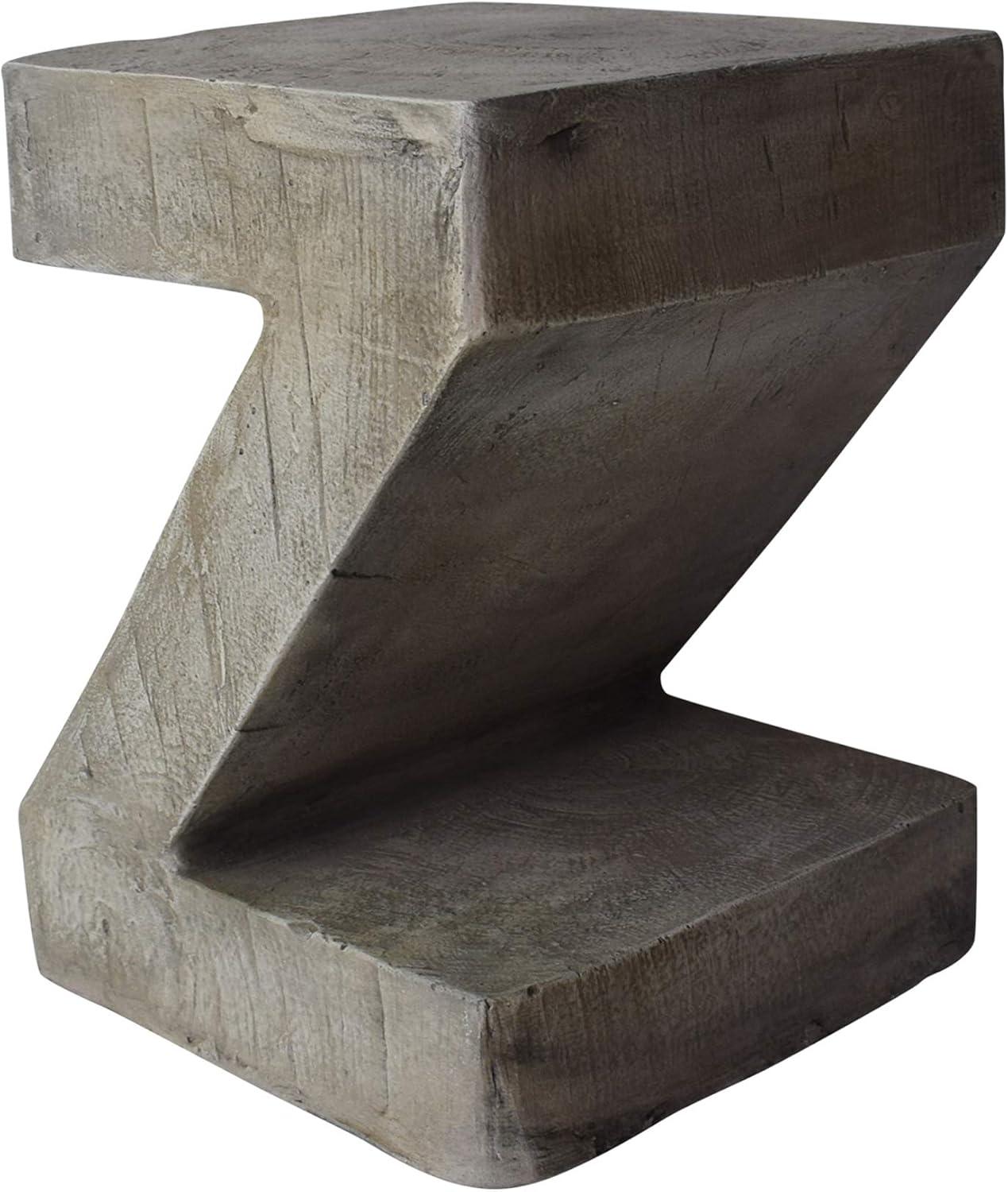 Millwood Pines Khadija Concrete Top End Table