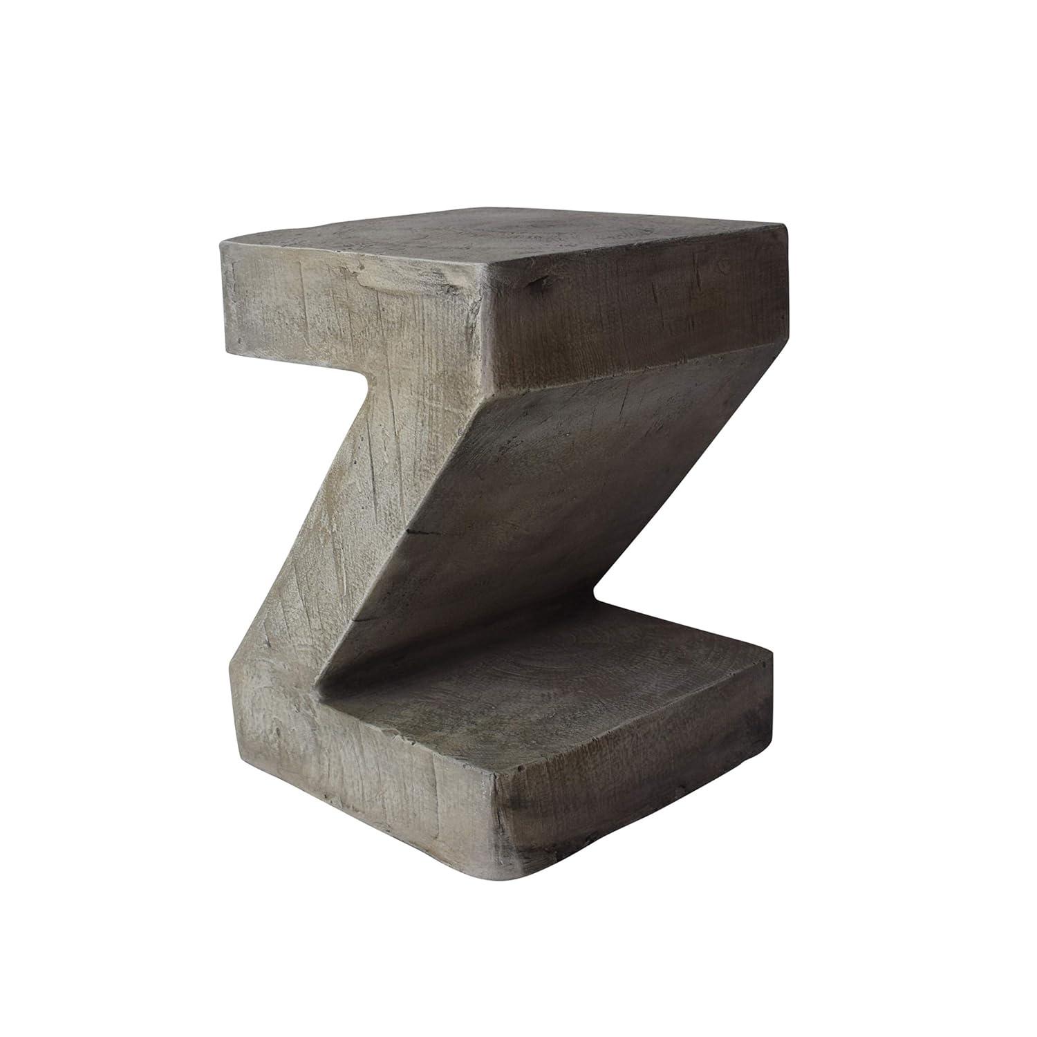 Millwood Pines Khadija Concrete Top End Table