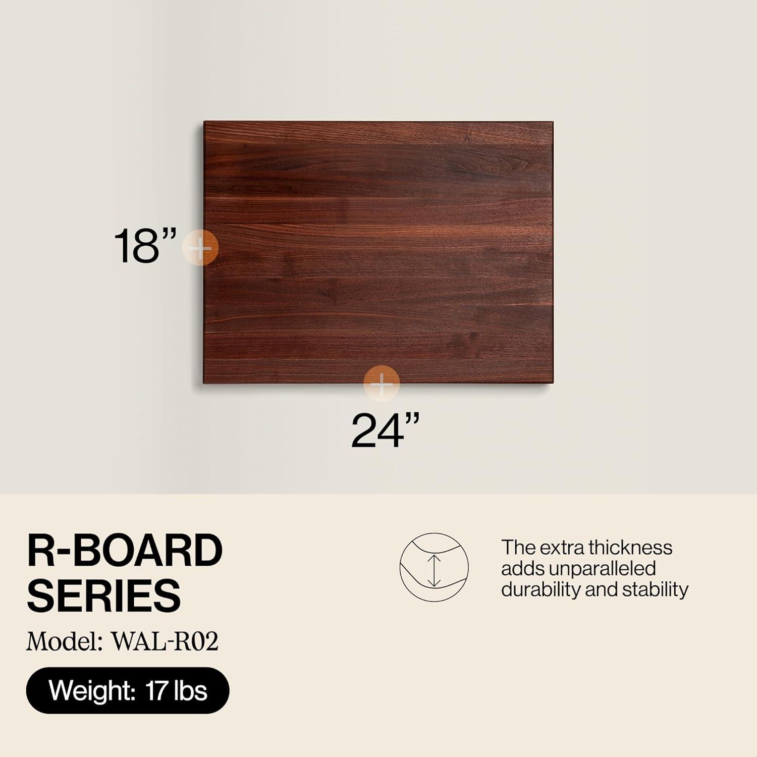 John Boos 24"x18" Reversible Walnut Cutting Board