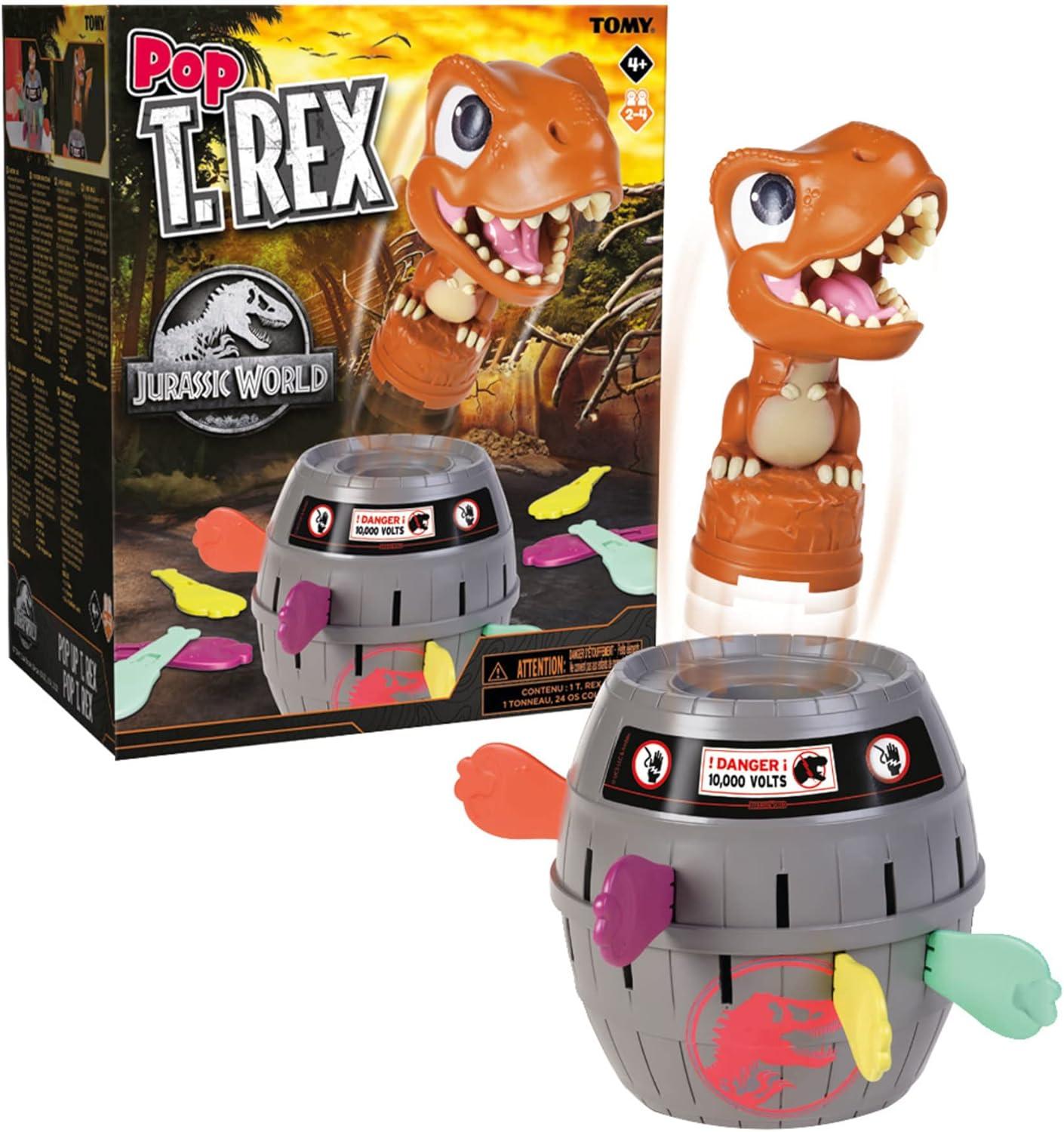 Jurassic World Pop-Up T-Rex Dinosaur Game for Kids