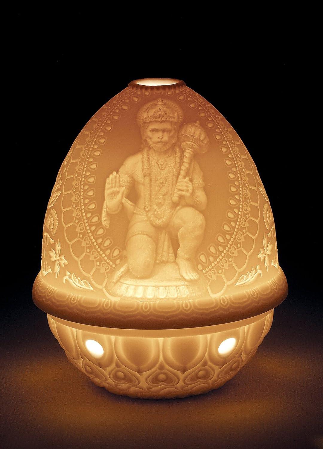 Lladro Hanuman 4.72" Lithophane Novelty Light