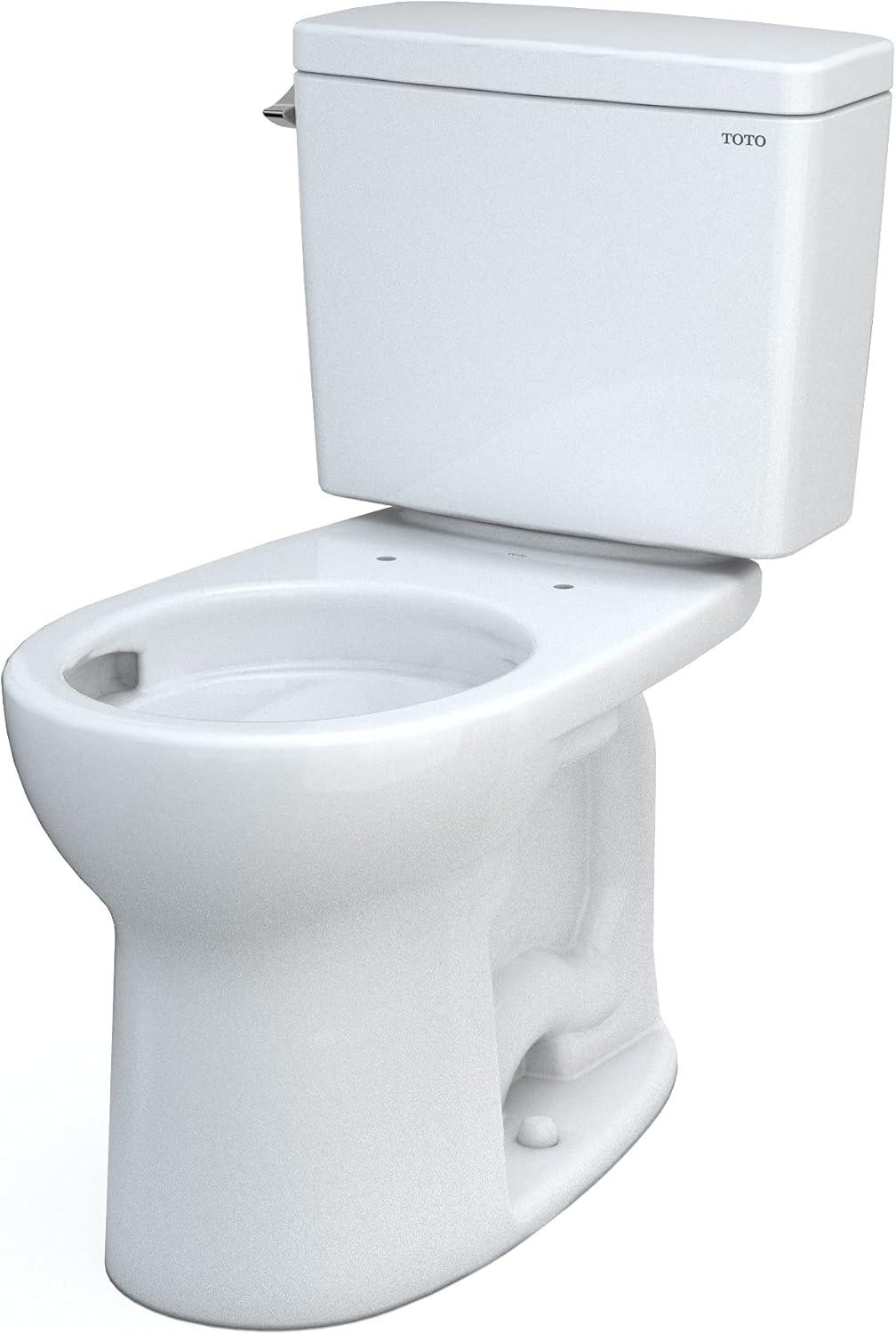 Drake Two Piece Round 1.6 Gpf Universal Height Toilet with Wax Ring