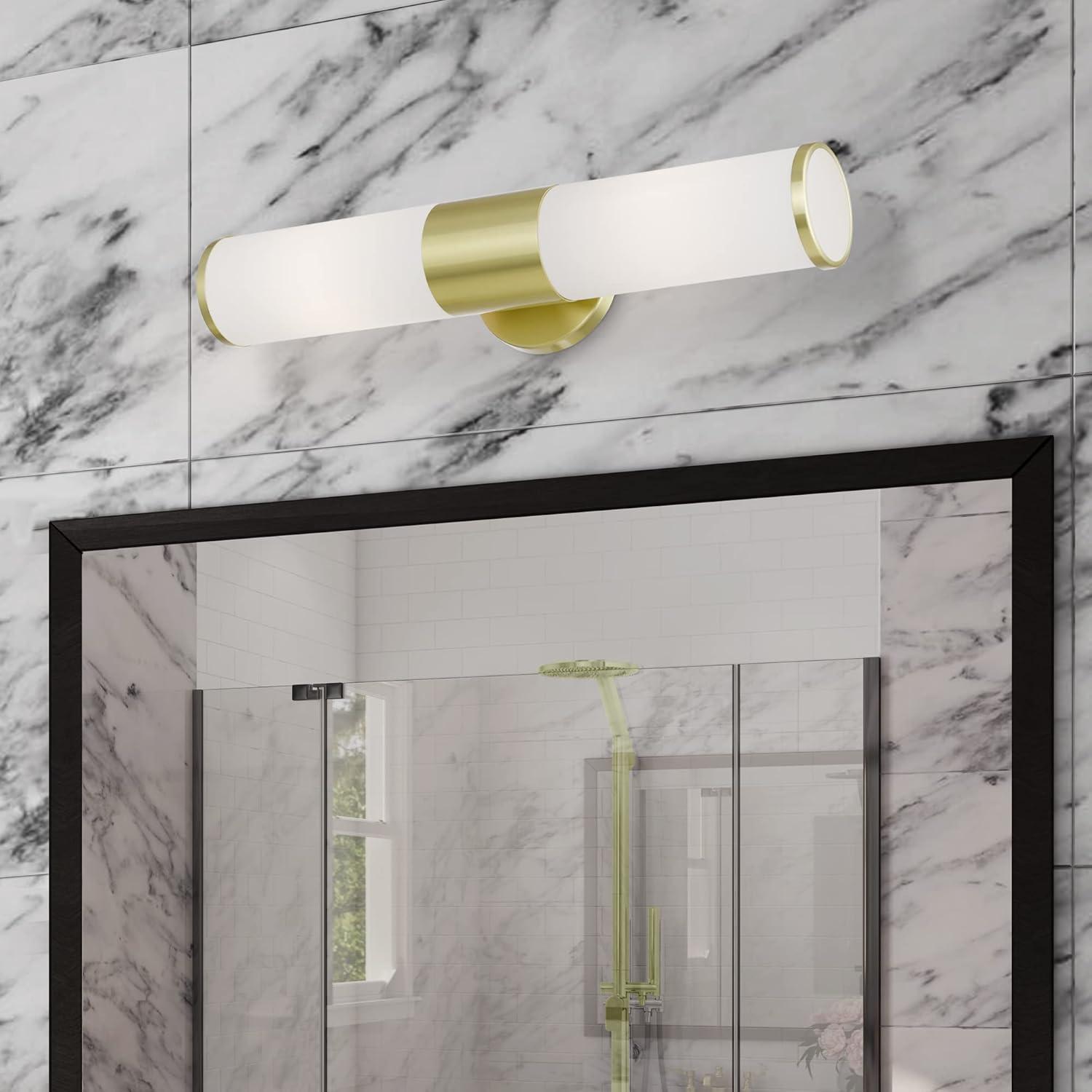 Livex Lighting Lindale 2 - Light Vanity in  Satin Brass