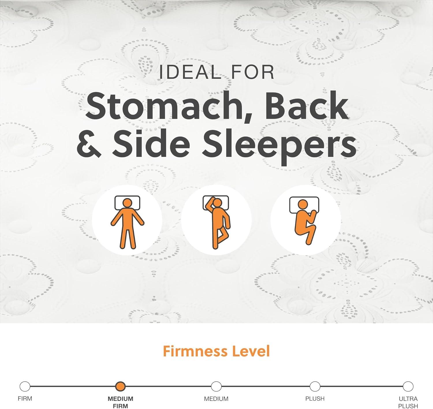 Chime 12" Ultra Plush Hybrid Mattress