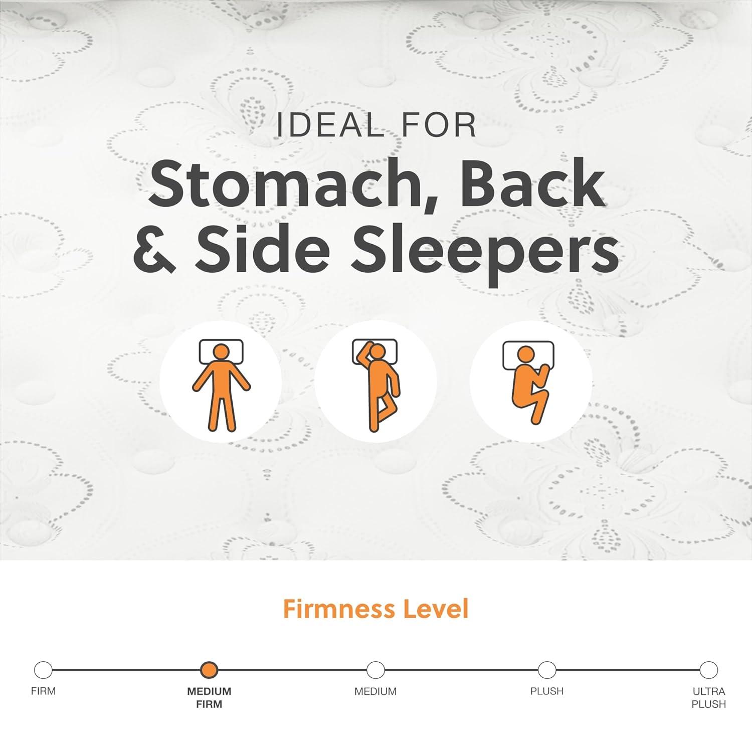 Signature Design by Ashley Chime 12" Ultra Plush Hybrid Mattress