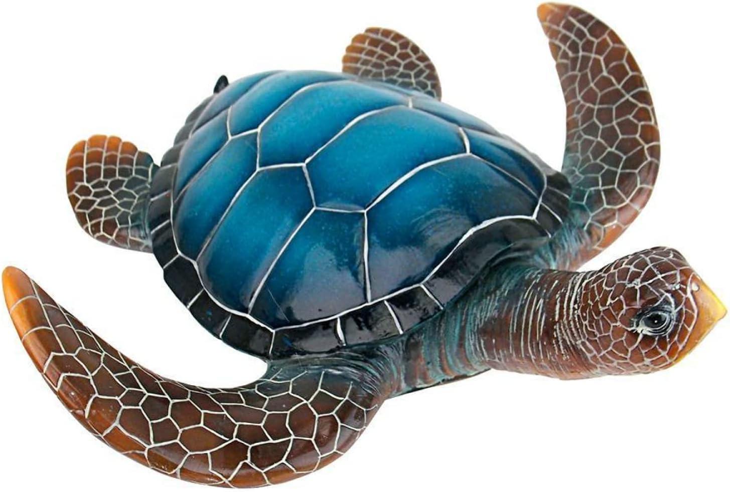Design Toscano Large Blue SEA Turtle Statue