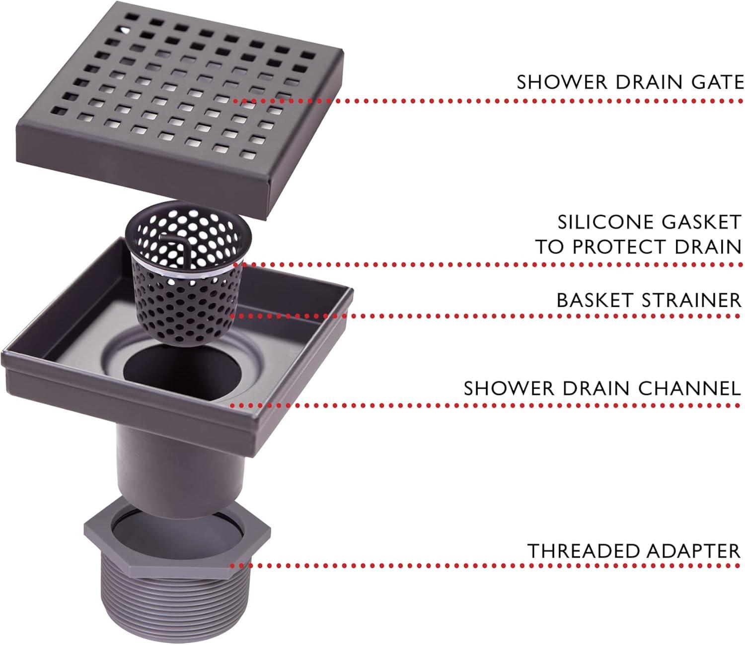 Design House Grid Shower Drain 542852-MB