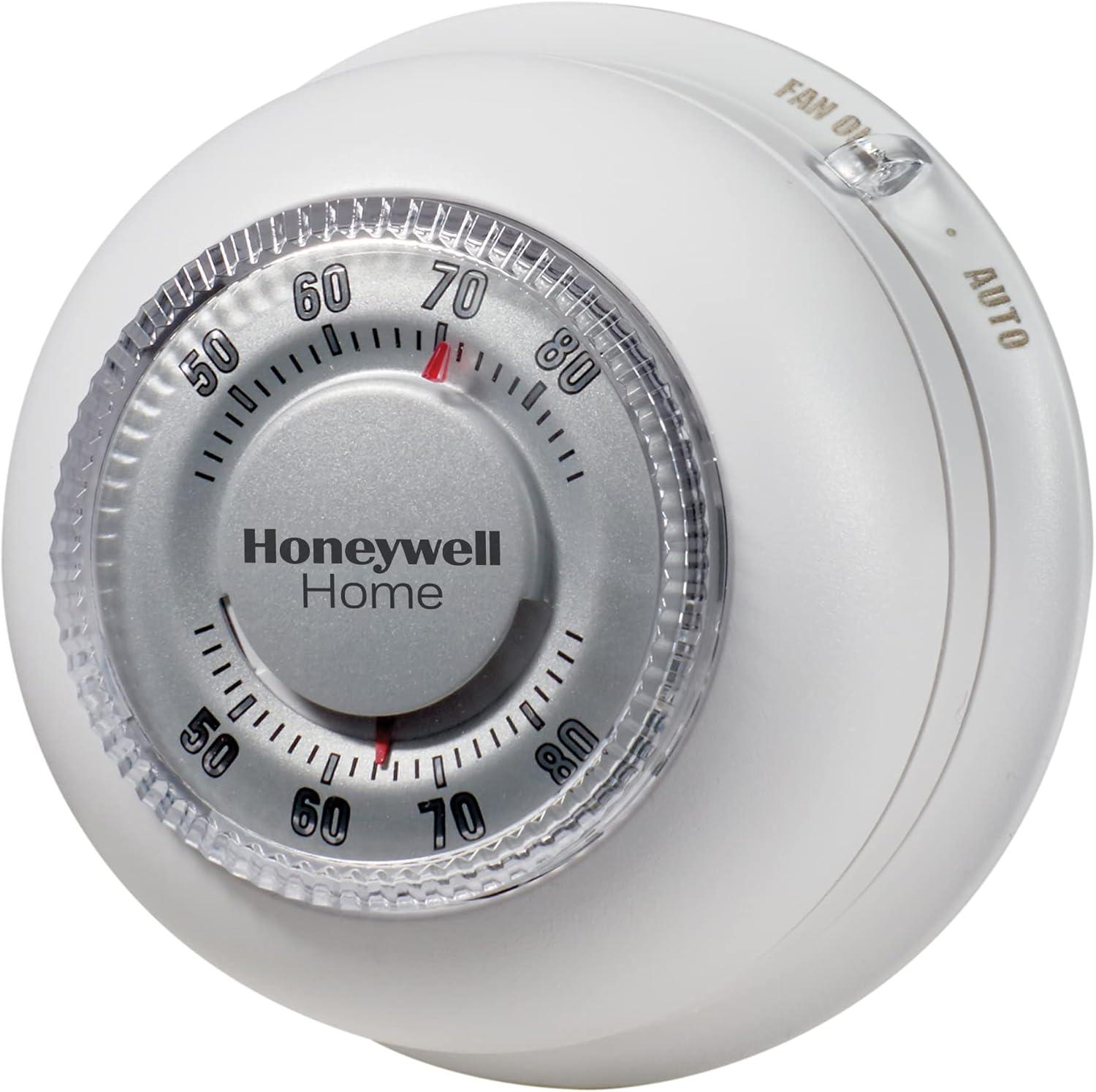 Honeywell Round Mechanical Thermostat Heat Only