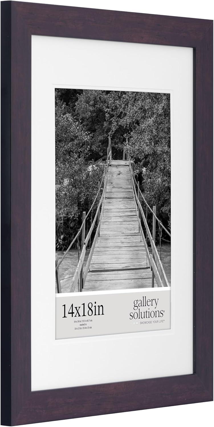 Gallery Solutions Wall Mount Double Airfloat Mat Picture Frame