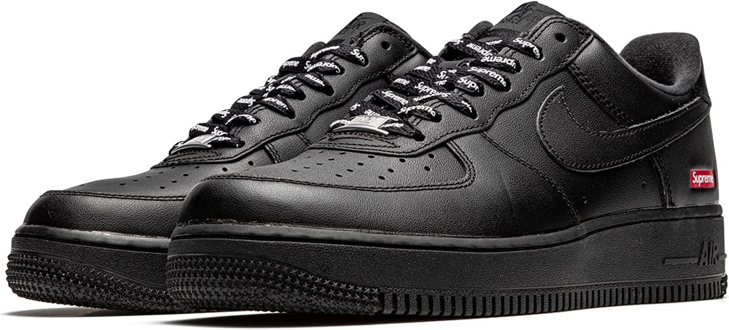 Supreme X Air Force 1 Low 'Box Logo - Black' - Cu9225-001 - Size 10.5 - Mens