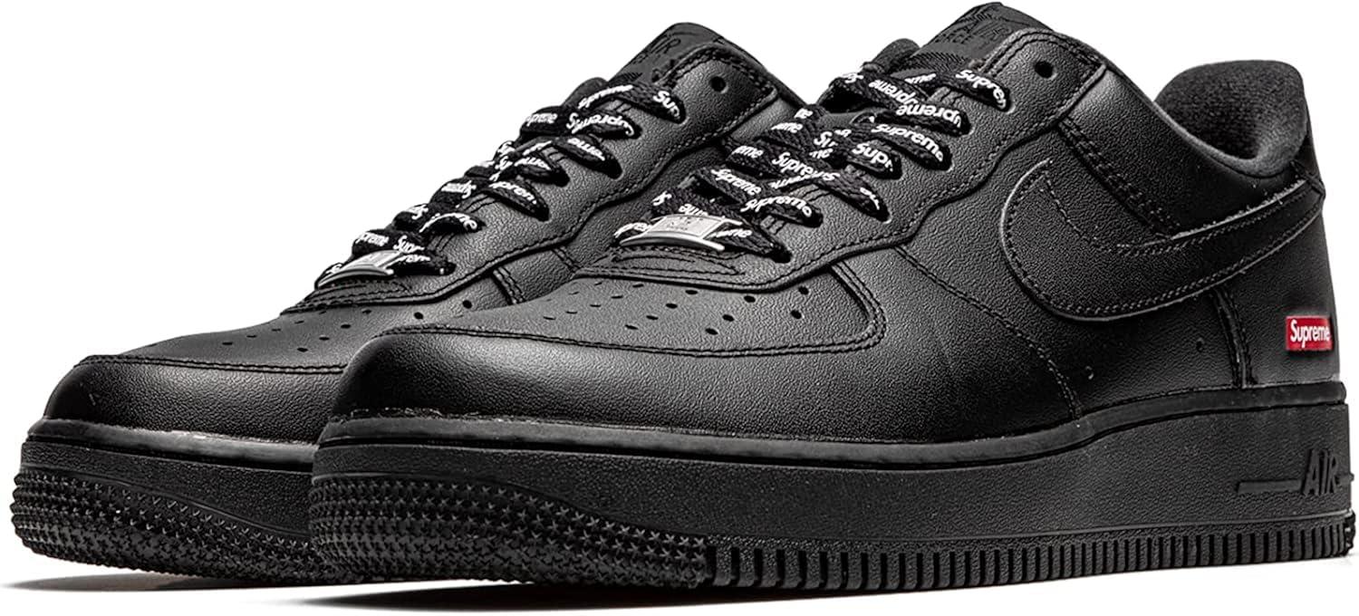 Supreme X Air Force 1 Low 'Box Logo - Black' - Cu9225-001 - Size 10.5 - Mens