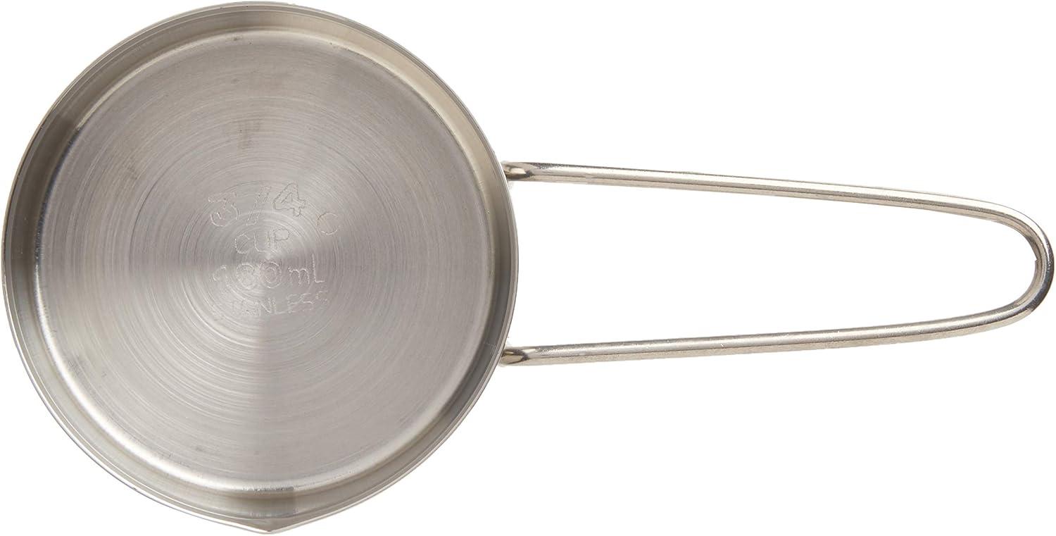 3/4 Cup Stainless Steel Measuring Cup with Wire Handle