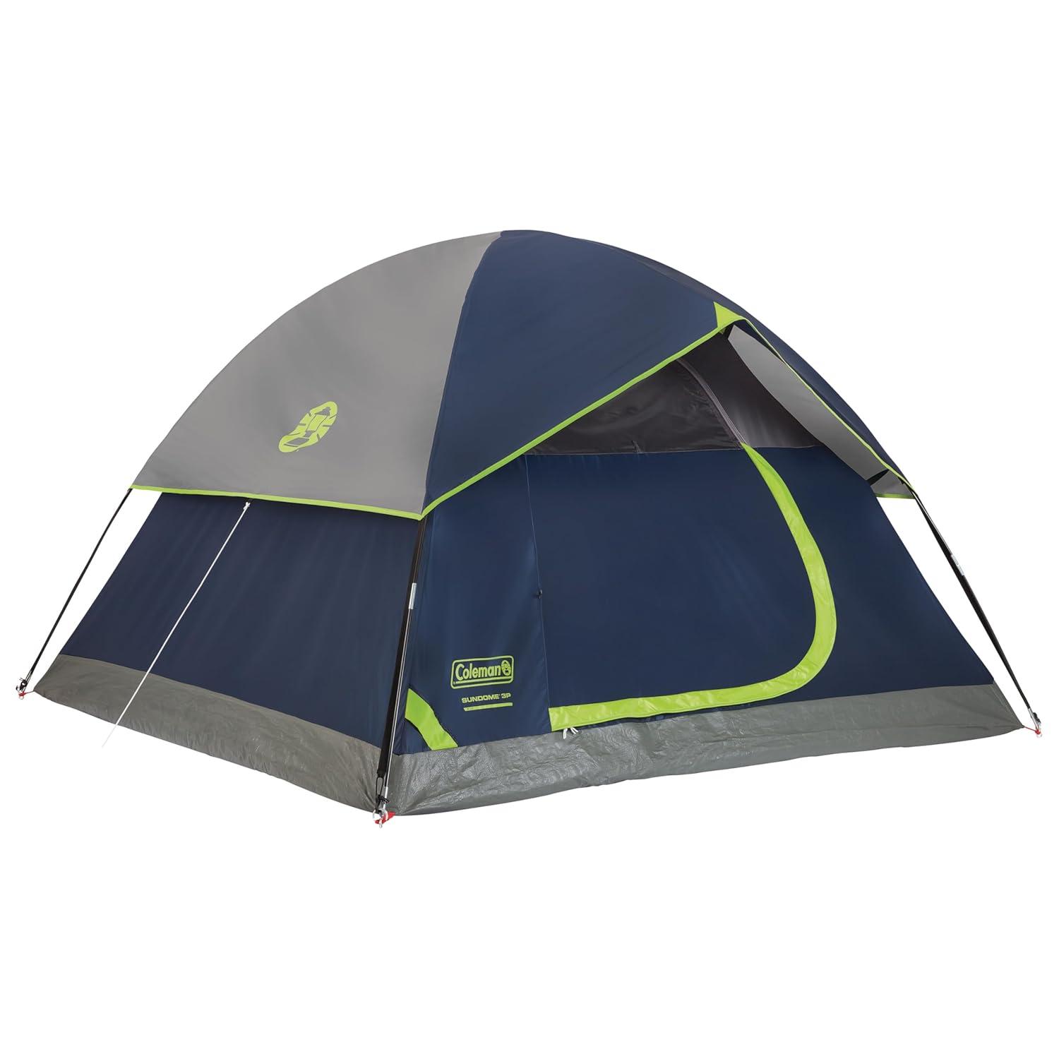 Coleman Sundome® 3-Person Camping Tent