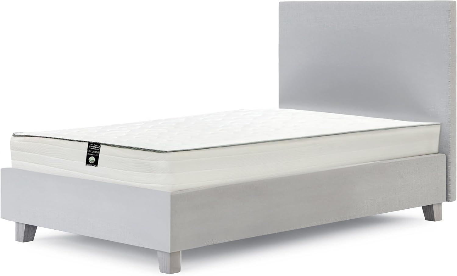 Full Size Mattress - 12 Inch Cool Memory Foam & Spring Hybrid Mattress with Breathable Cover - Comfort Tight Top - Rolled in a Box - Oliver & Smith