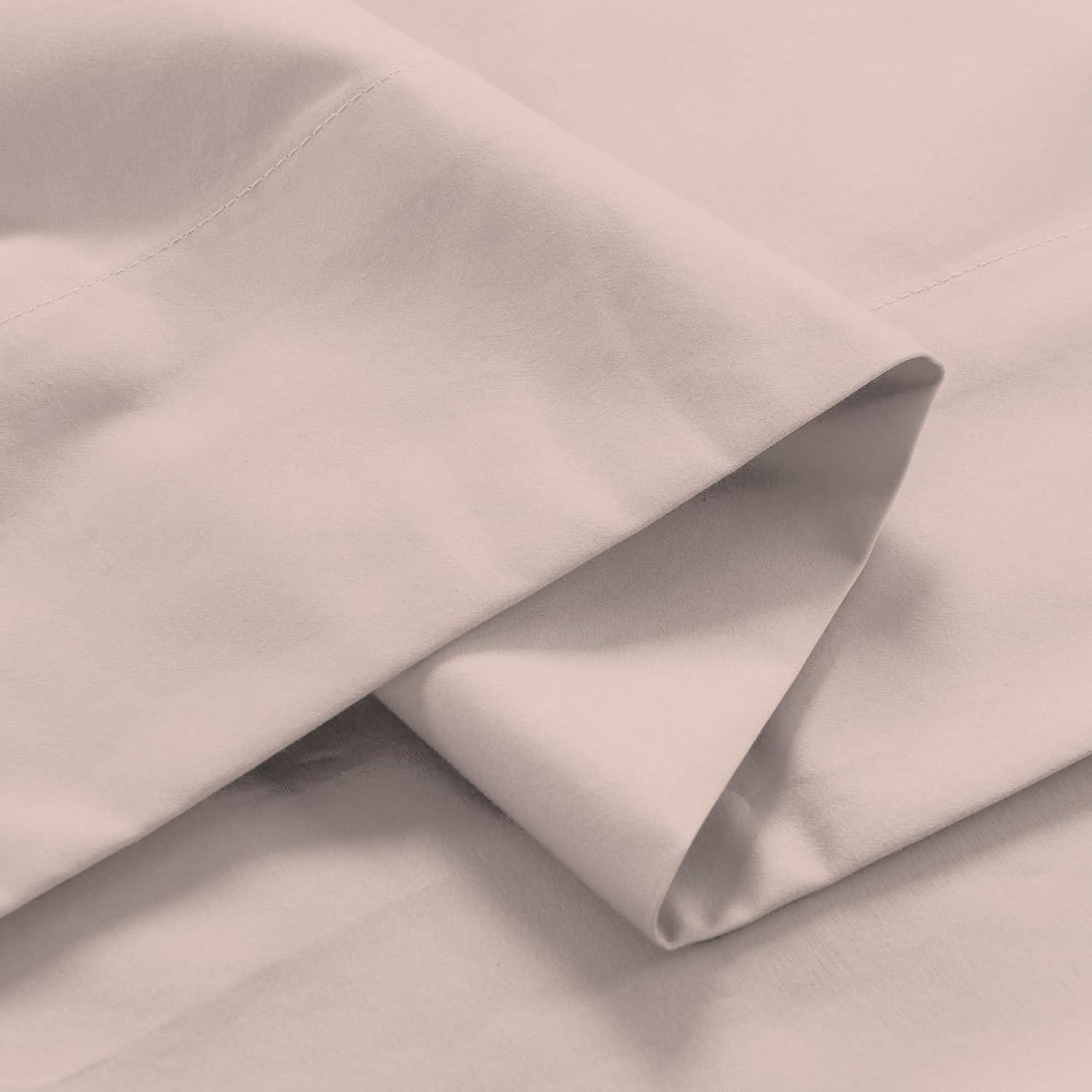 Organic 100% Cotton Breathable & Lightweight Deep Pocket Pillowcases