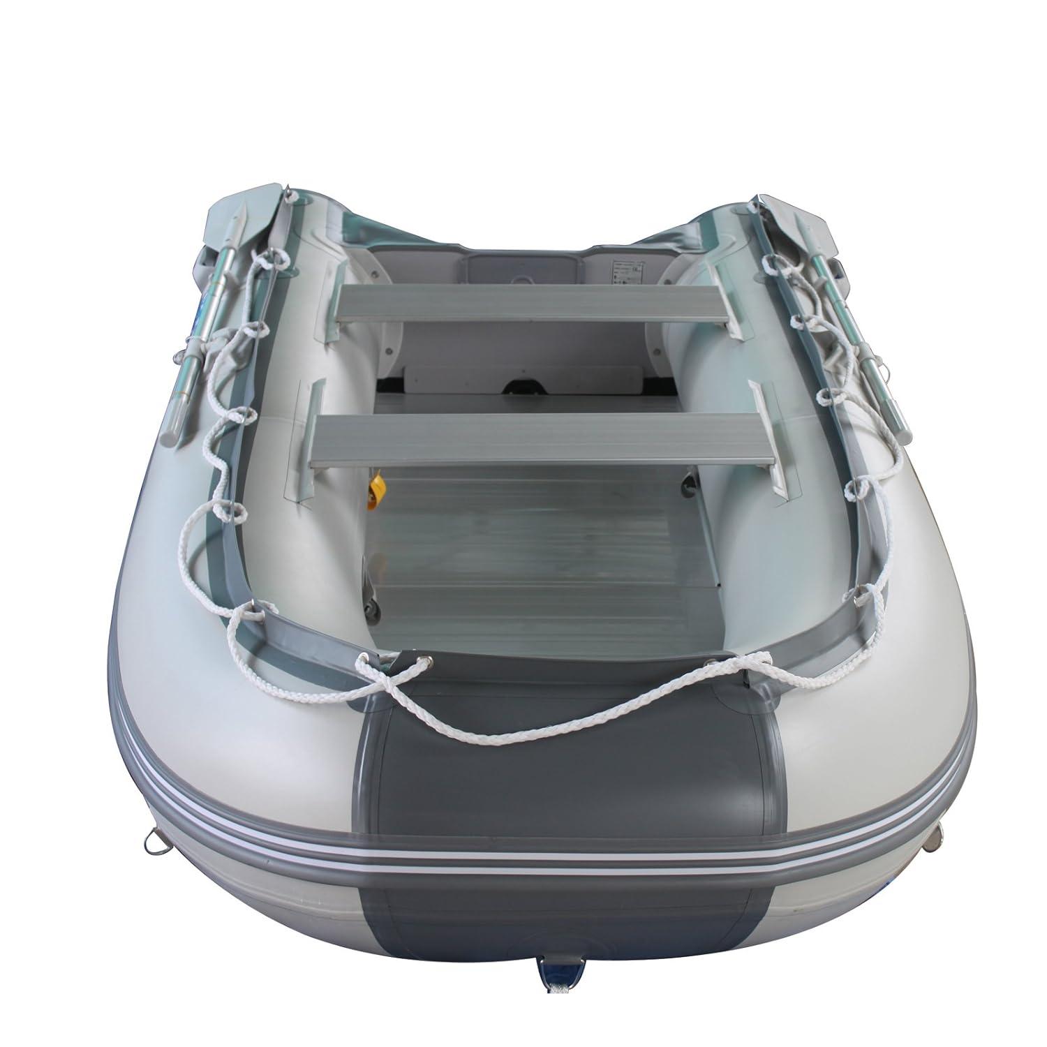 BRIS 10.8Ft Inflatable Boat Inflatable rafting Fishing Tender Pontoon