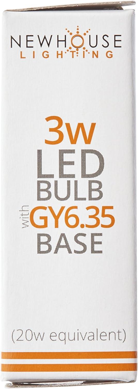 Warm White Bi-pin LED Bulbs with Specialty Base, 4-Pack