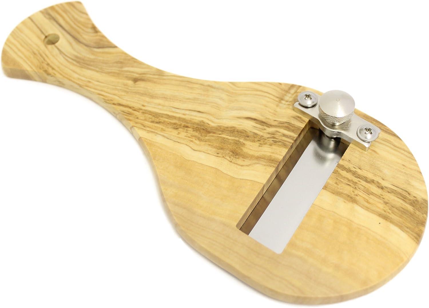 Olivewood Adjustable Truffle and Egg Slicer